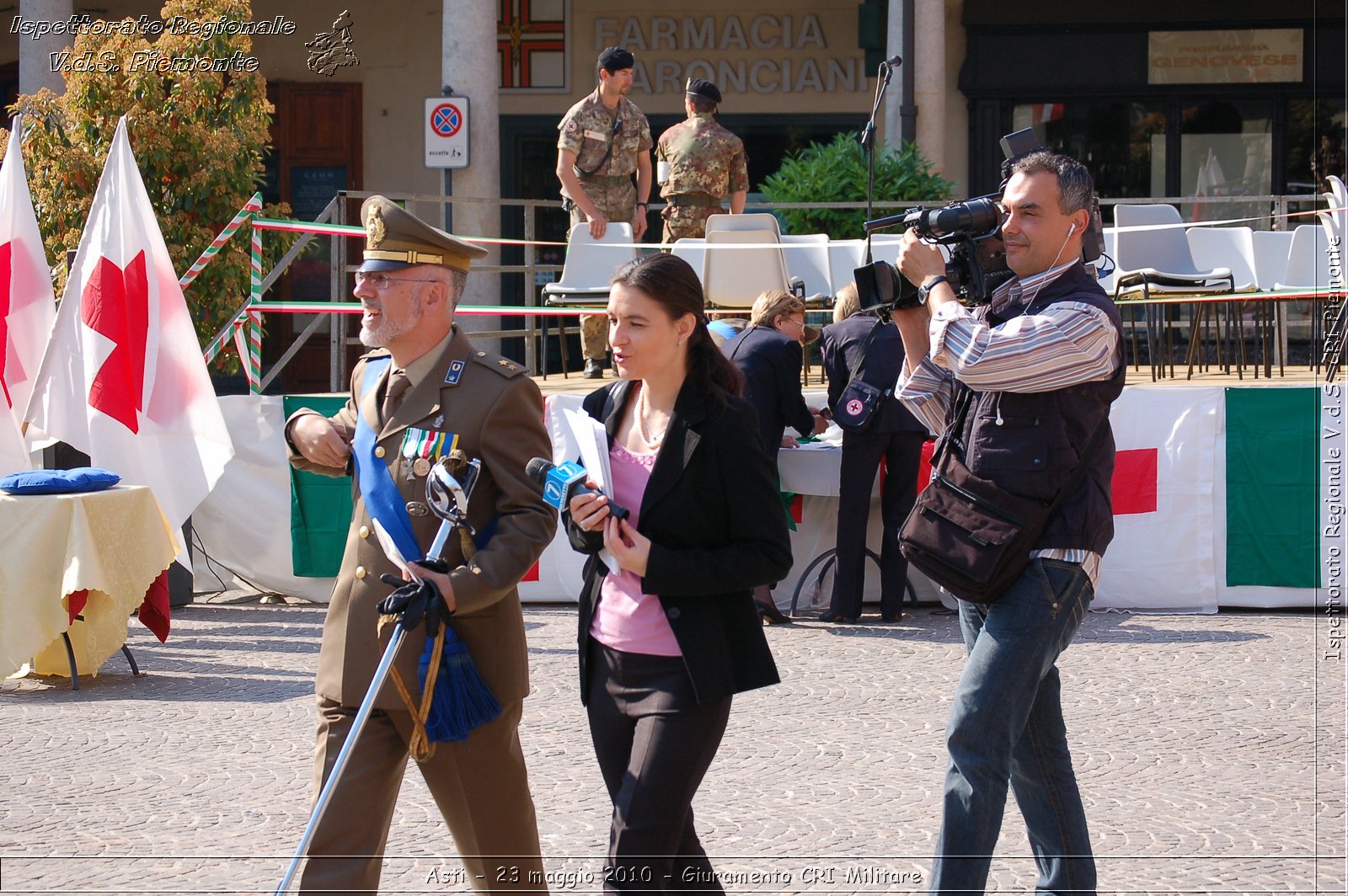 Asti - 23 maggio 2010 - Giuramento Solenne Corpo Militare della CRI  -  Croce Rossa Italiana - Ispettorato Regionale Volontari del Soccorso Piemonte