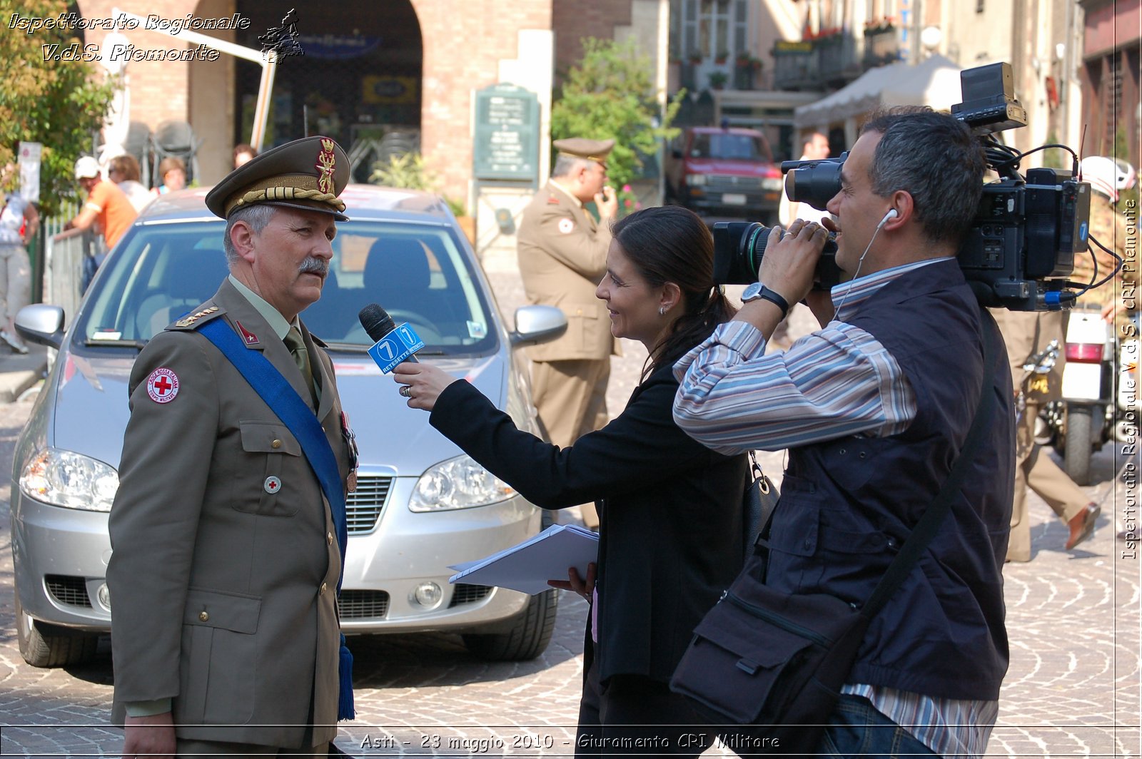 Asti - 23 maggio 2010 - Giuramento Solenne Corpo Militare della CRI  -  Croce Rossa Italiana - Ispettorato Regionale Volontari del Soccorso Piemonte