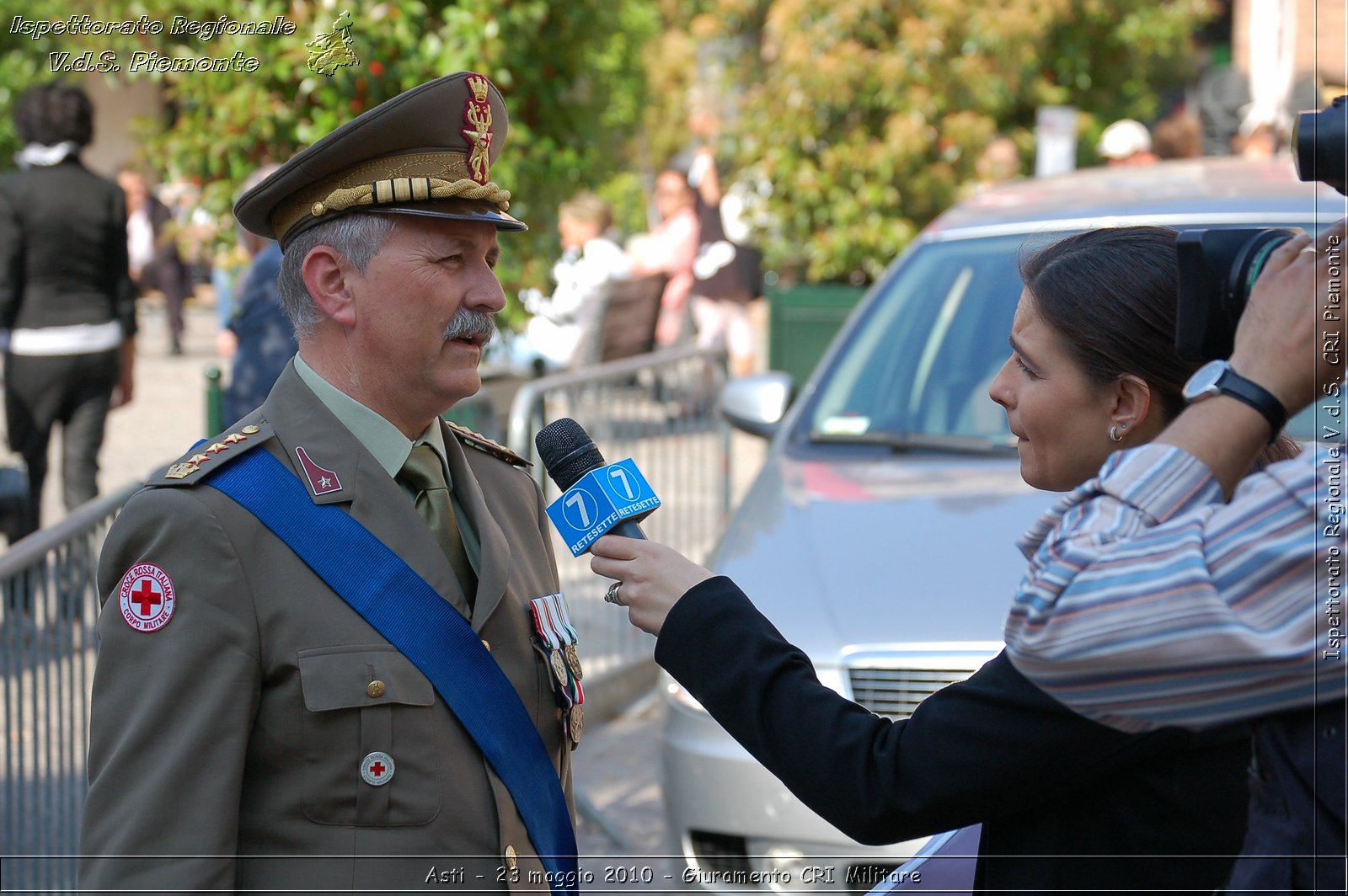 Asti - 23 maggio 2010 - Giuramento Solenne Corpo Militare della CRI  -  Croce Rossa Italiana - Ispettorato Regionale Volontari del Soccorso Piemonte