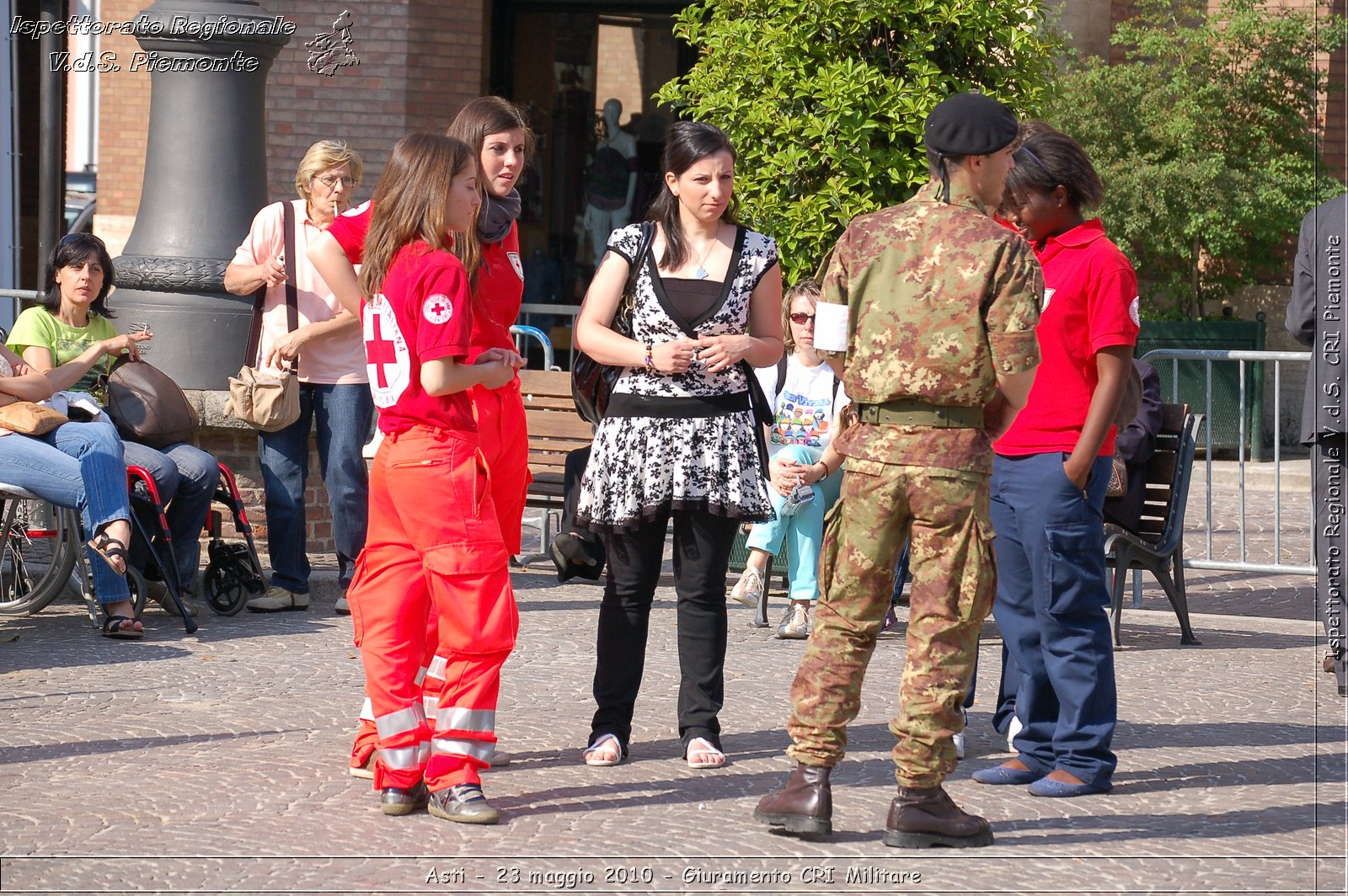 Asti - 23 maggio 2010 - Giuramento Solenne Corpo Militare della CRI  -  Croce Rossa Italiana - Ispettorato Regionale Volontari del Soccorso Piemonte