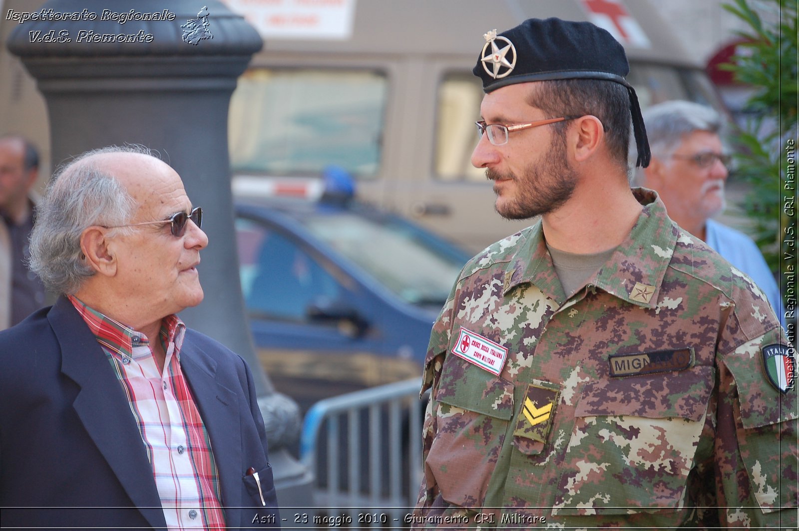 Asti - 23 maggio 2010 - Giuramento Solenne Corpo Militare della CRI  -  Croce Rossa Italiana - Ispettorato Regionale Volontari del Soccorso Piemonte