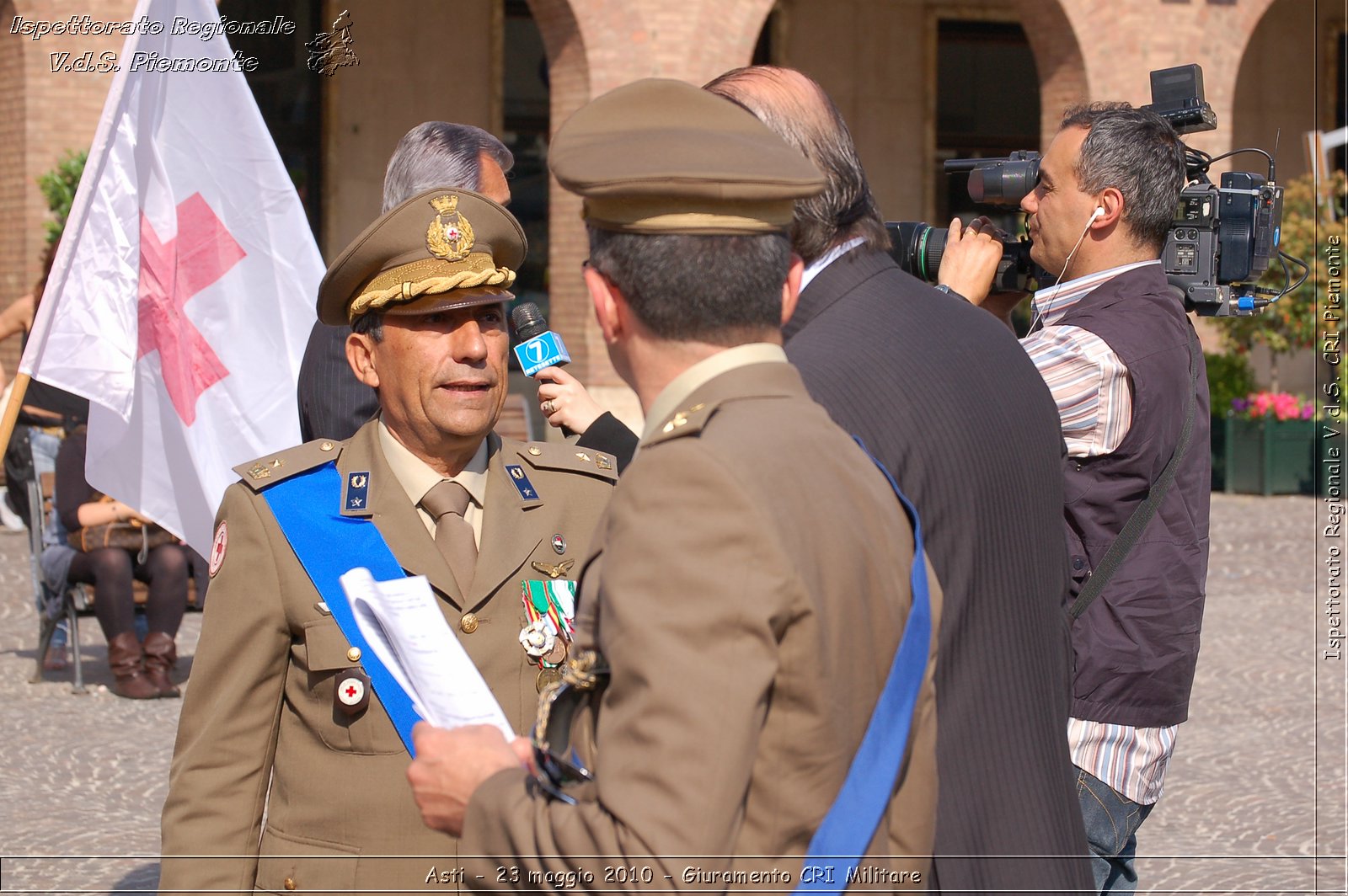 Asti - 23 maggio 2010 - Giuramento Solenne Corpo Militare della CRI  -  Croce Rossa Italiana - Ispettorato Regionale Volontari del Soccorso Piemonte