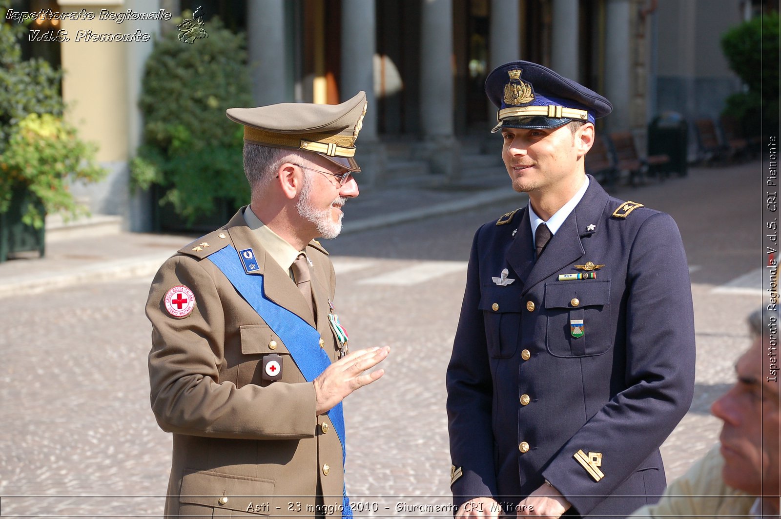 Asti - 23 maggio 2010 - Giuramento Solenne Corpo Militare della CRI  -  Croce Rossa Italiana - Ispettorato Regionale Volontari del Soccorso Piemonte