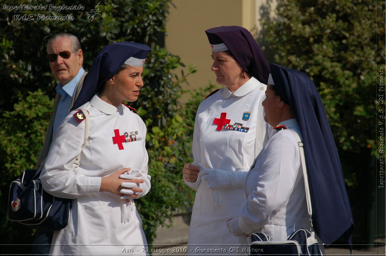 Asti - 23 maggio 2010 - Giuramento Solenne Corpo Militare della CRI  -  Croce Rossa Italiana - Ispettorato Regionale Volontari del Soccorso Piemonte