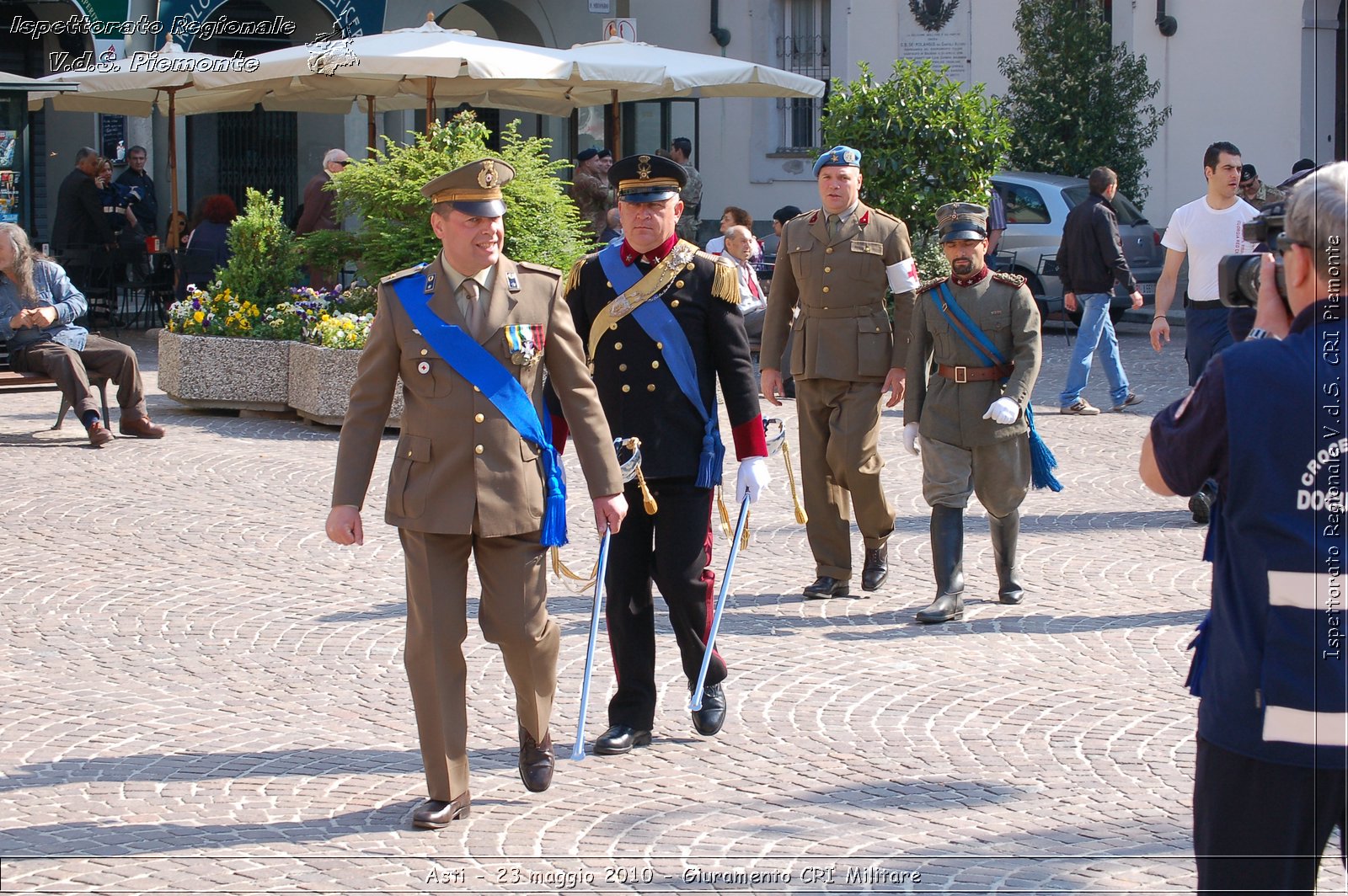 Asti - 23 maggio 2010 - Giuramento Solenne Corpo Militare della CRI  -  Croce Rossa Italiana - Ispettorato Regionale Volontari del Soccorso Piemonte