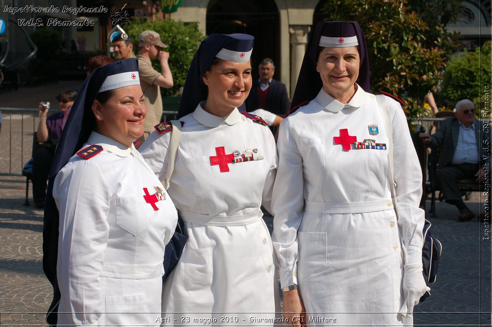 Asti - 23 maggio 2010 - Giuramento Solenne Corpo Militare della CRI  -  Croce Rossa Italiana - Ispettorato Regionale Volontari del Soccorso Piemonte