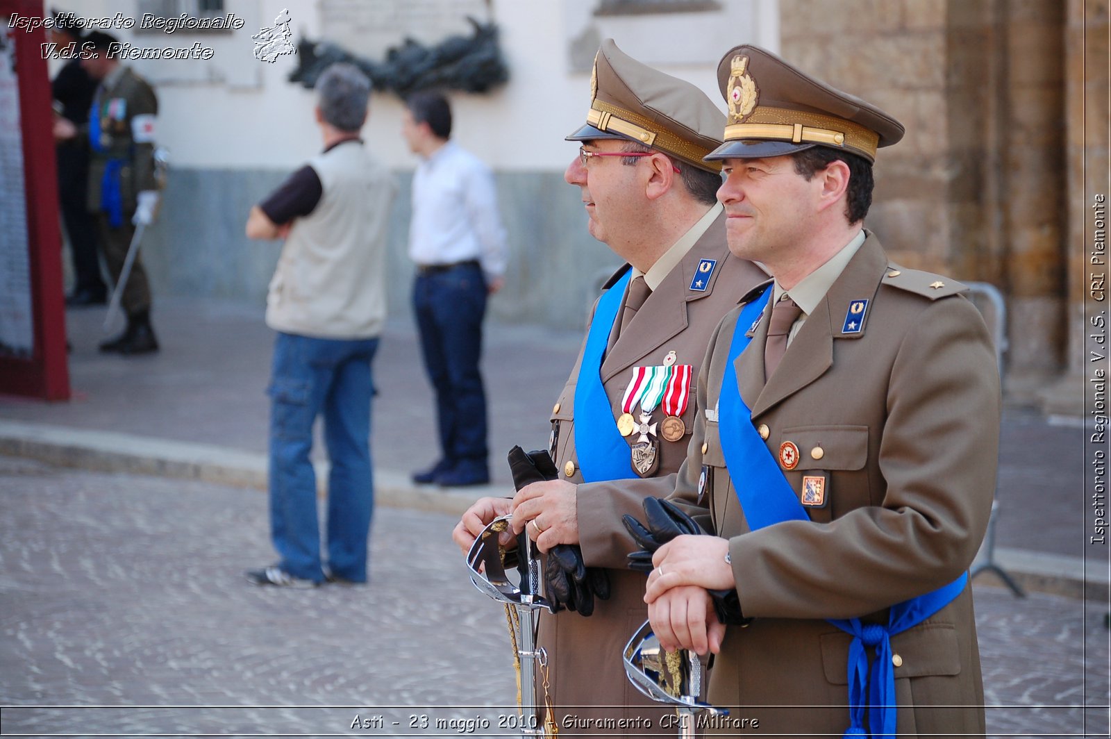 Asti - 23 maggio 2010 - Giuramento Solenne Corpo Militare della CRI  -  Croce Rossa Italiana - Ispettorato Regionale Volontari del Soccorso Piemonte