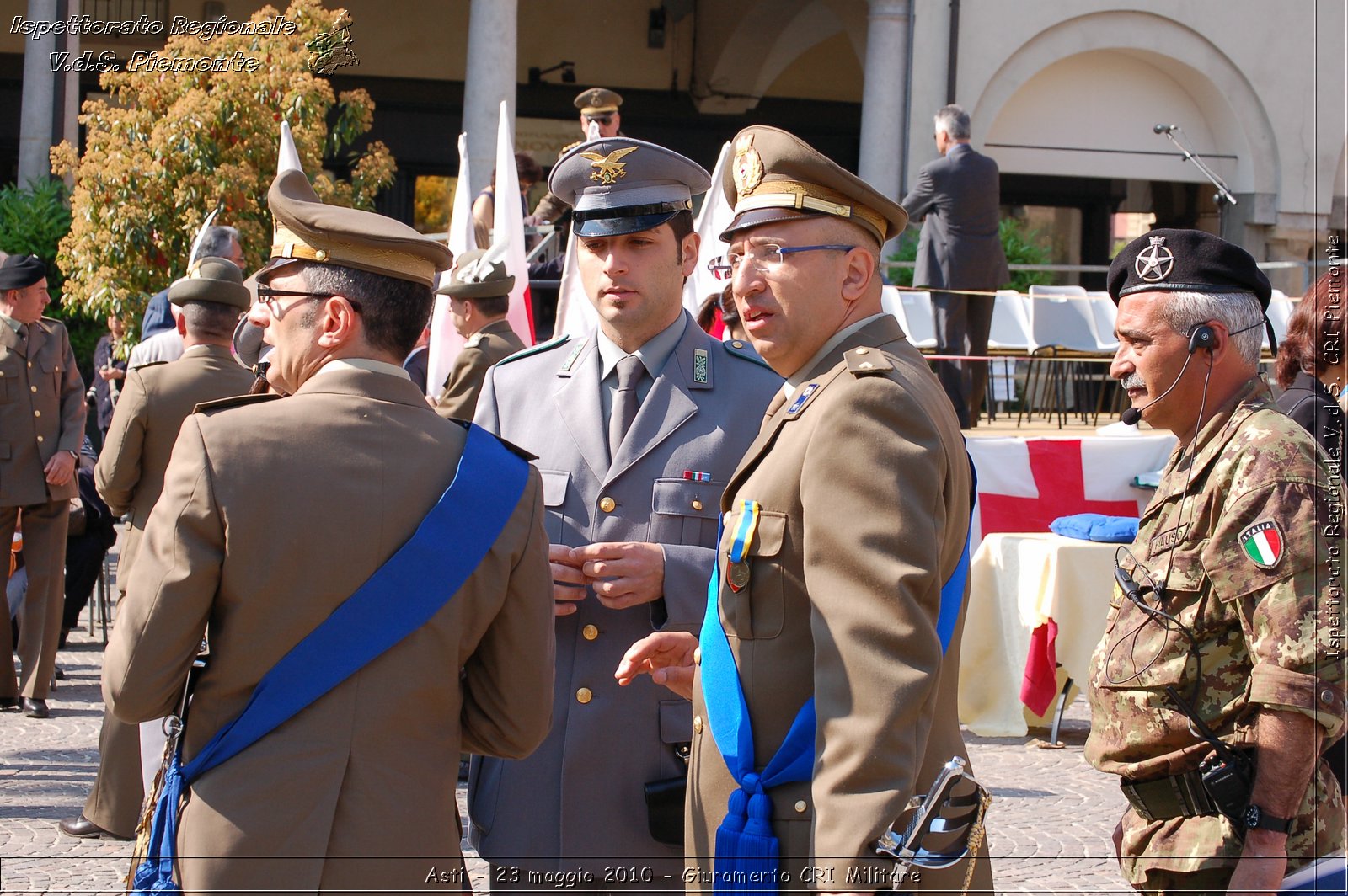 Asti - 23 maggio 2010 - Giuramento Solenne Corpo Militare della CRI  -  Croce Rossa Italiana - Ispettorato Regionale Volontari del Soccorso Piemonte