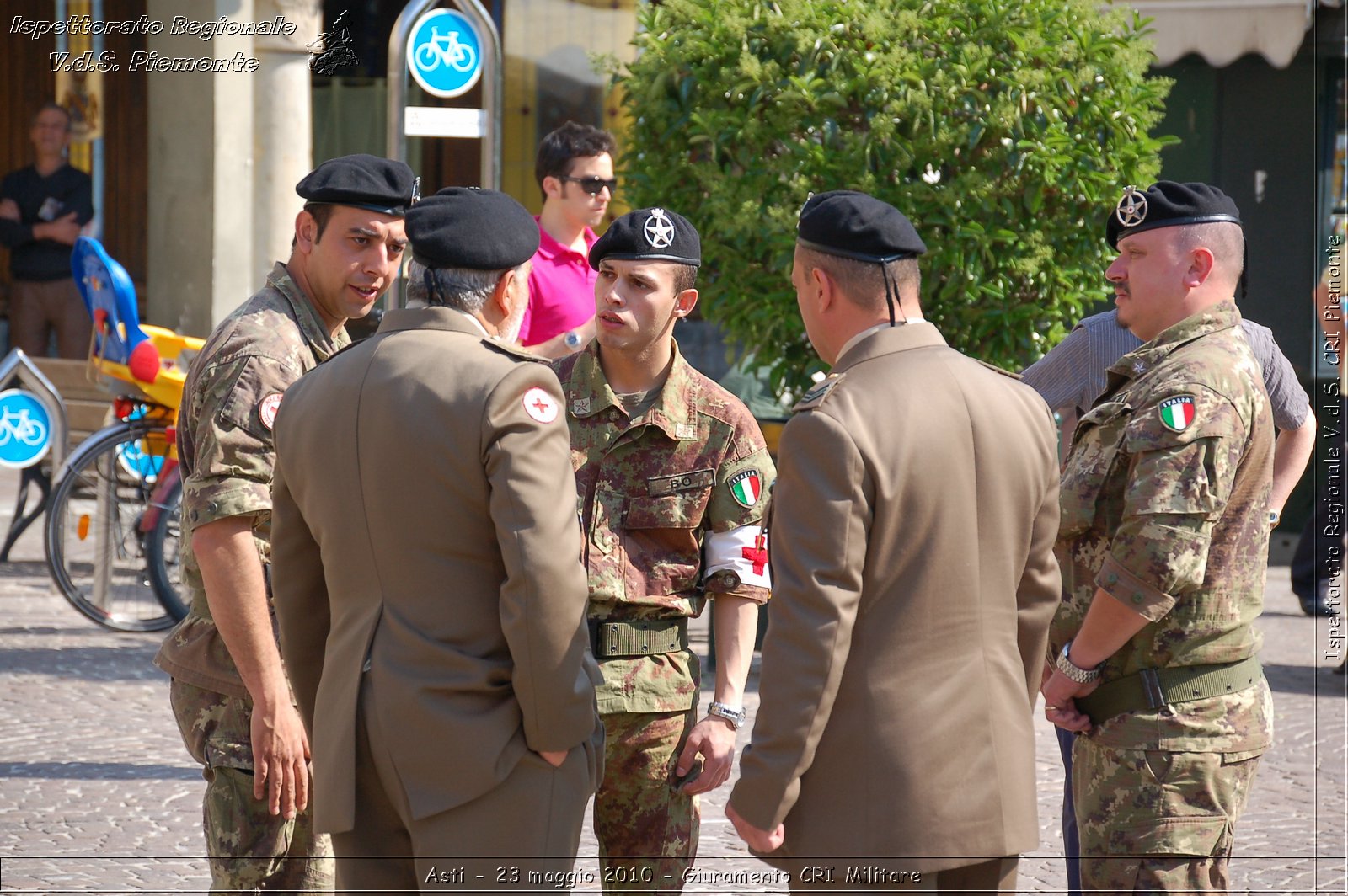 Asti - 23 maggio 2010 - Giuramento Solenne Corpo Militare della CRI  -  Croce Rossa Italiana - Ispettorato Regionale Volontari del Soccorso Piemonte