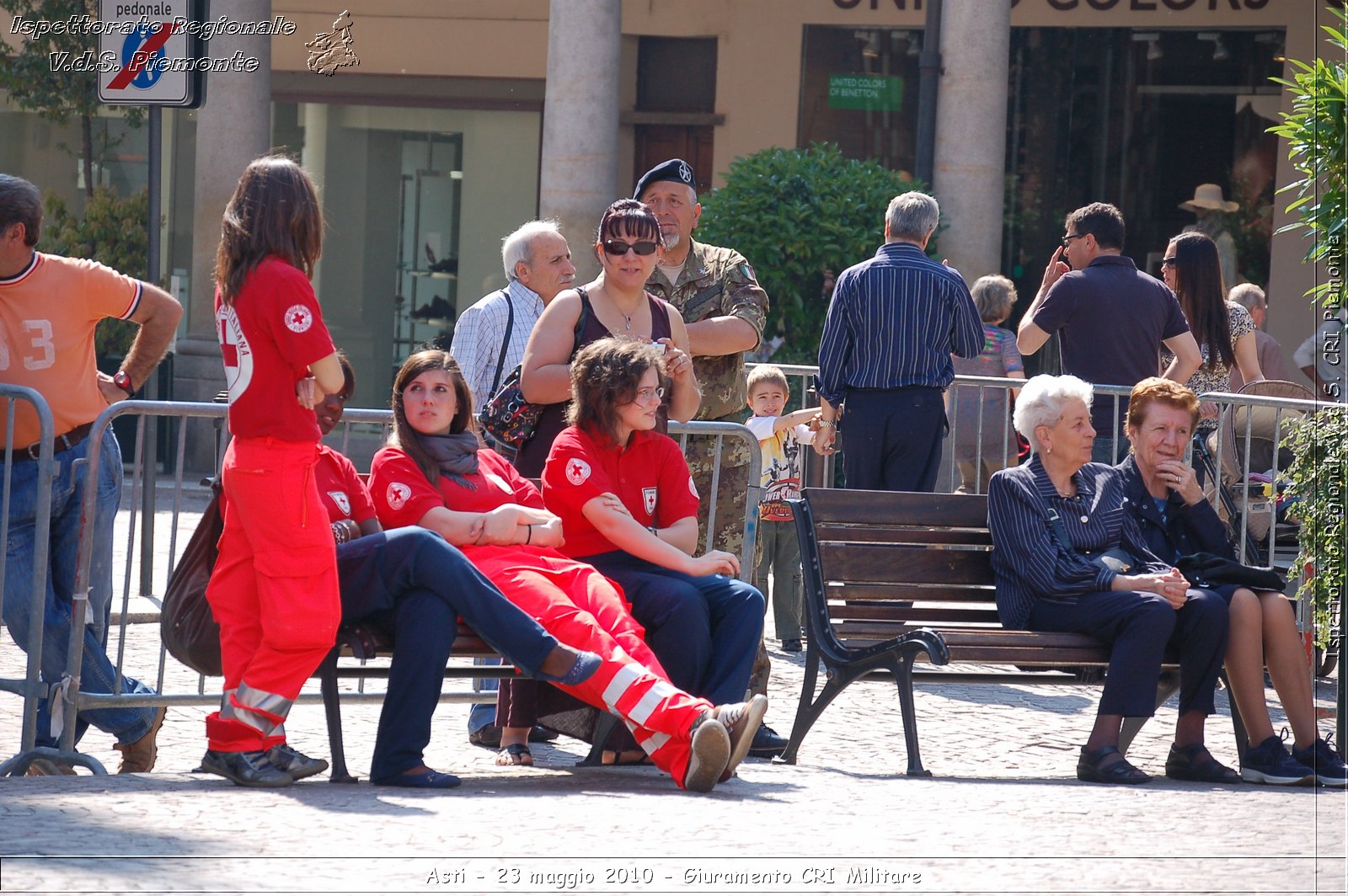 Asti - 23 maggio 2010 - Giuramento Solenne Corpo Militare della CRI  -  Croce Rossa Italiana - Ispettorato Regionale Volontari del Soccorso Piemonte