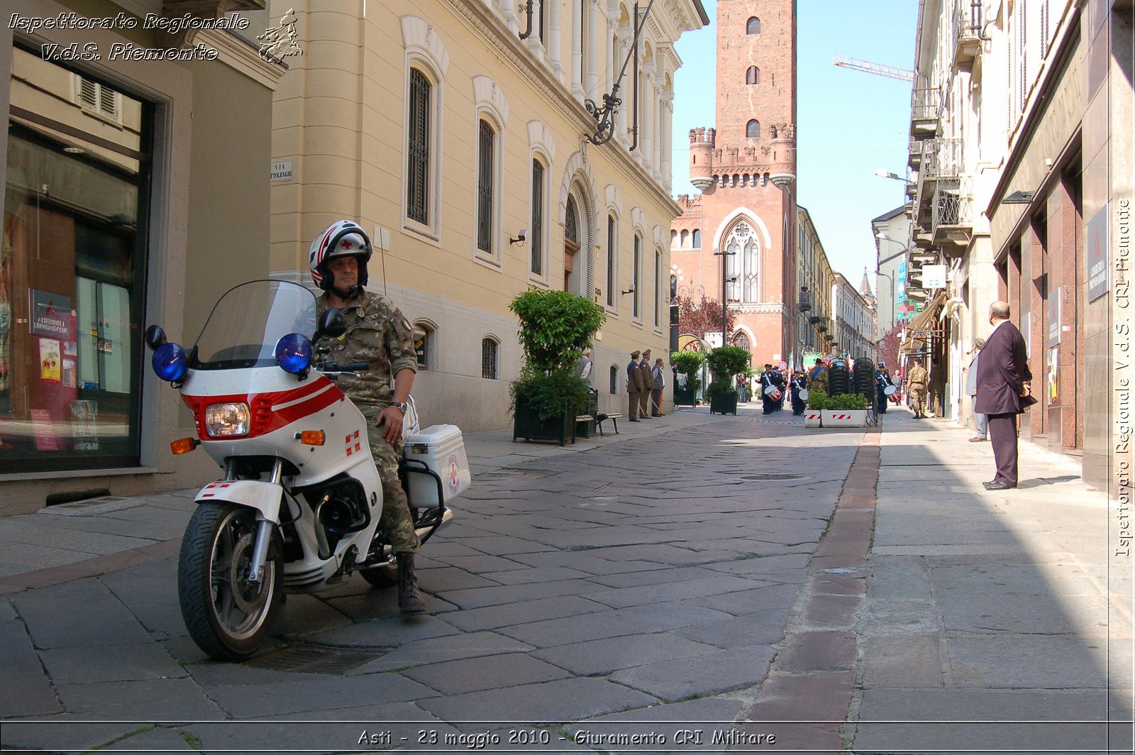 Asti - 23 maggio 2010 - Giuramento Solenne Corpo Militare della CRI  -  Croce Rossa Italiana - Ispettorato Regionale Volontari del Soccorso Piemonte