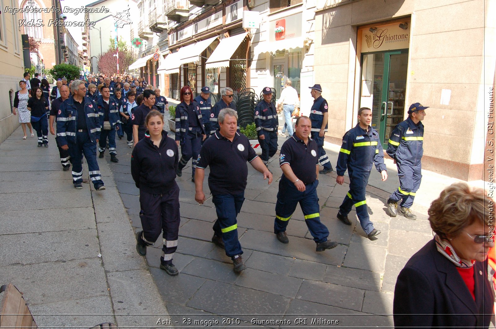 Asti - 23 maggio 2010 - Giuramento Solenne Corpo Militare della CRI  -  Croce Rossa Italiana - Ispettorato Regionale Volontari del Soccorso Piemonte