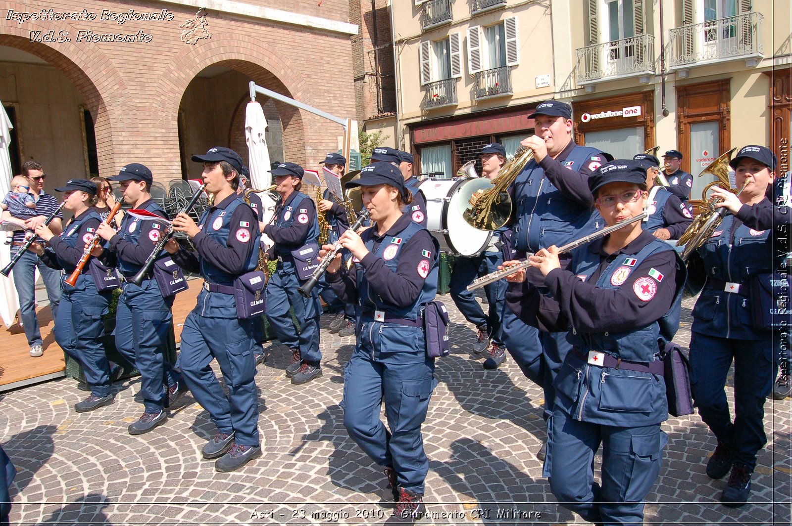 Asti - 23 maggio 2010 - Giuramento Solenne Corpo Militare della CRI  -  Croce Rossa Italiana - Ispettorato Regionale Volontari del Soccorso Piemonte