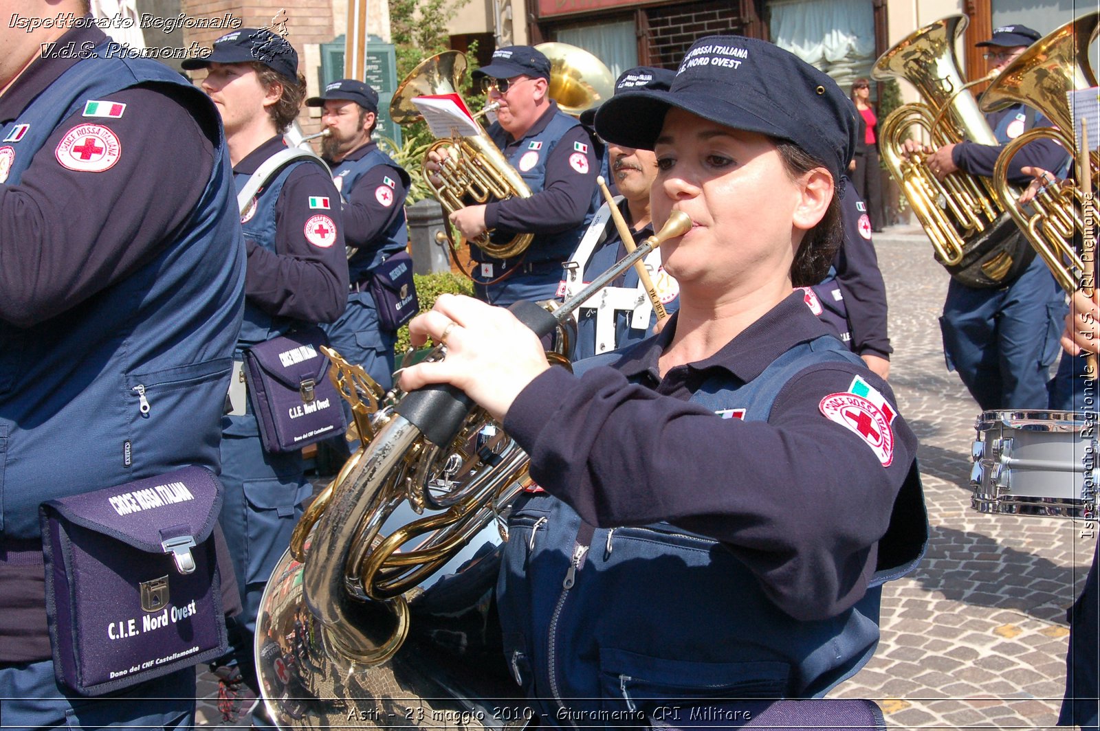 Asti - 23 maggio 2010 - Giuramento Solenne Corpo Militare della CRI  -  Croce Rossa Italiana - Ispettorato Regionale Volontari del Soccorso Piemonte