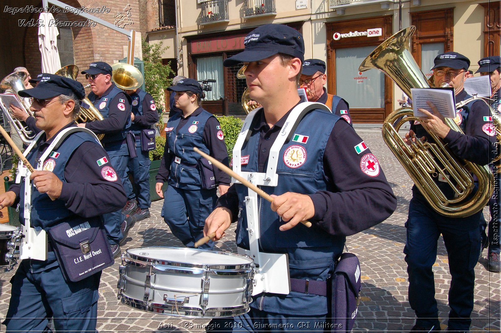 Asti - 23 maggio 2010 - Giuramento Solenne Corpo Militare della CRI  -  Croce Rossa Italiana - Ispettorato Regionale Volontari del Soccorso Piemonte