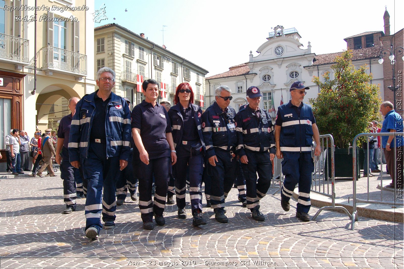 Asti - 23 maggio 2010 - Giuramento Solenne Corpo Militare della CRI  -  Croce Rossa Italiana - Ispettorato Regionale Volontari del Soccorso Piemonte