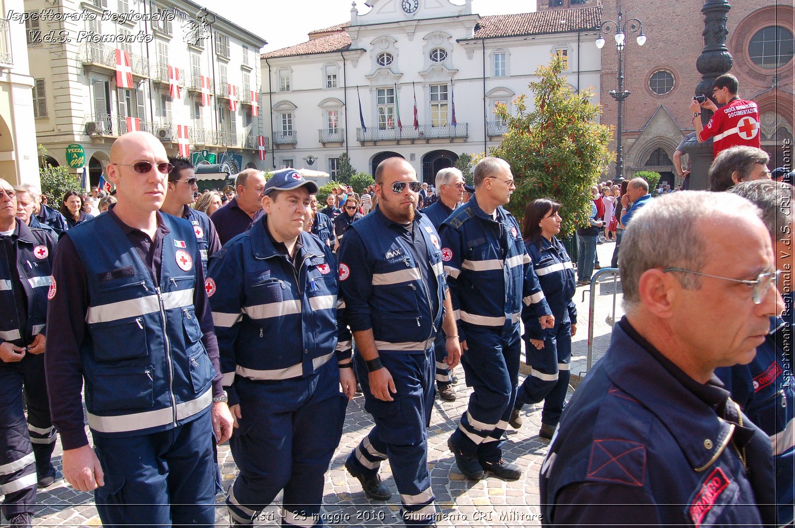 Asti - 23 maggio 2010 - Giuramento Solenne Corpo Militare della CRI  -  Croce Rossa Italiana - Ispettorato Regionale Volontari del Soccorso Piemonte