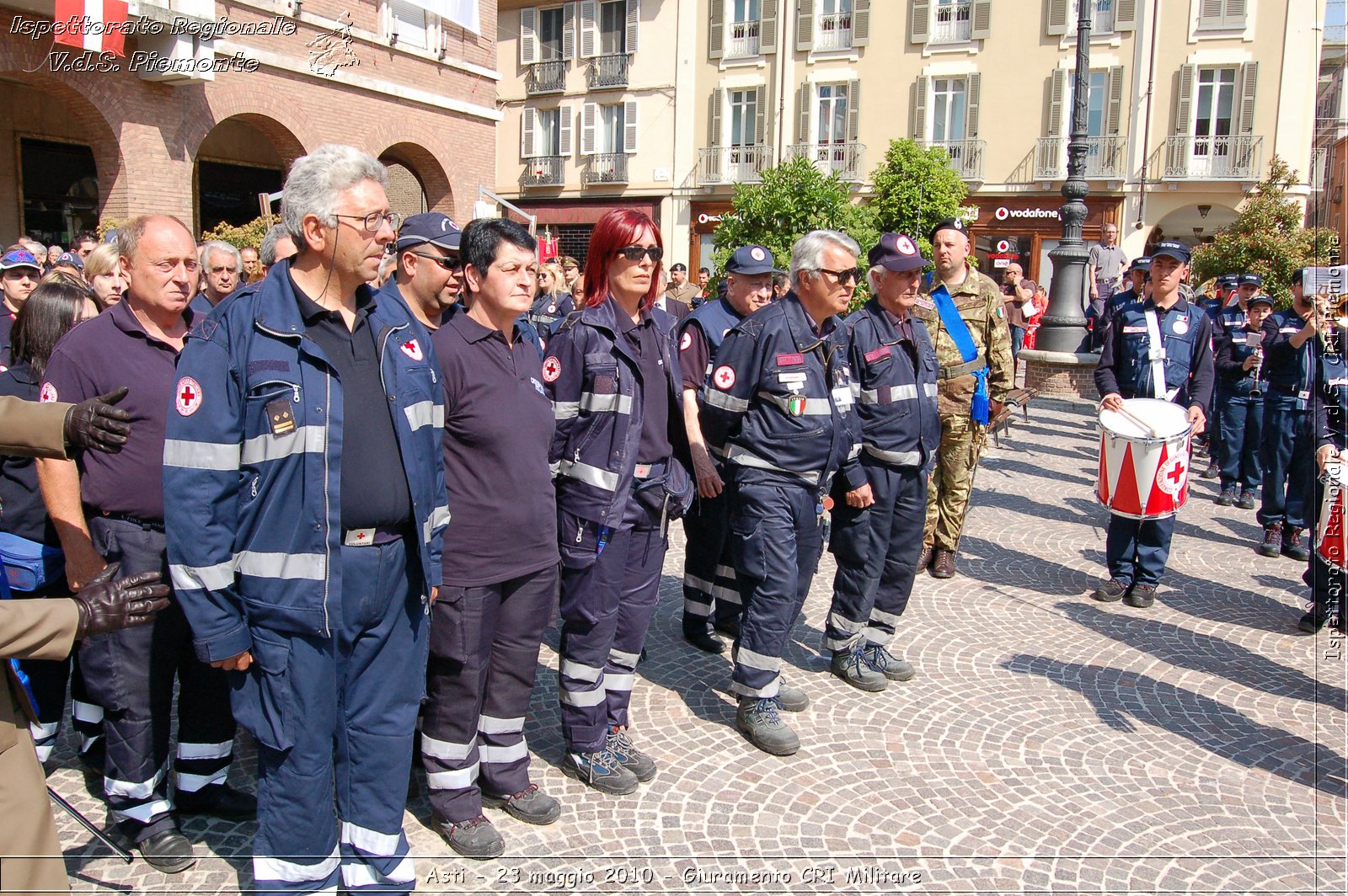 Asti - 23 maggio 2010 - Giuramento Solenne Corpo Militare della CRI  -  Croce Rossa Italiana - Ispettorato Regionale Volontari del Soccorso Piemonte