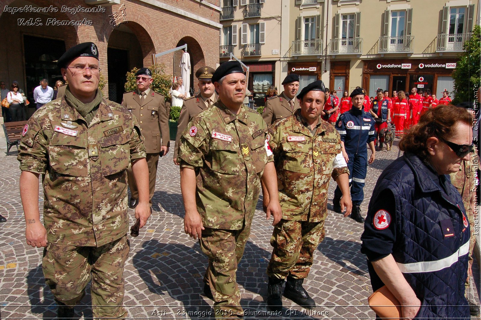 Asti - 23 maggio 2010 - Giuramento Solenne Corpo Militare della CRI  -  Croce Rossa Italiana - Ispettorato Regionale Volontari del Soccorso Piemonte