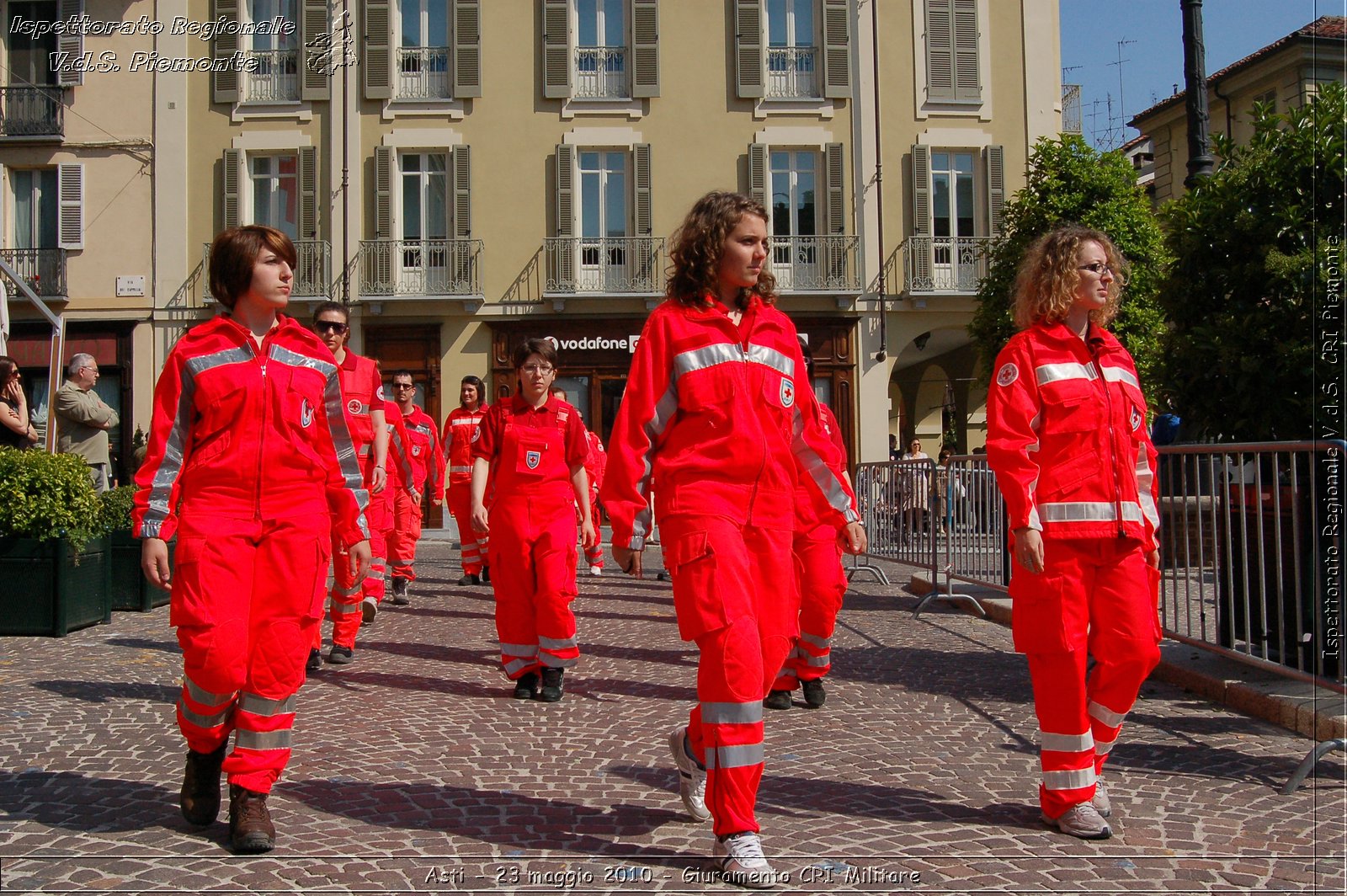 Asti - 23 maggio 2010 - Giuramento Solenne Corpo Militare della CRI  -  Croce Rossa Italiana - Ispettorato Regionale Volontari del Soccorso Piemonte