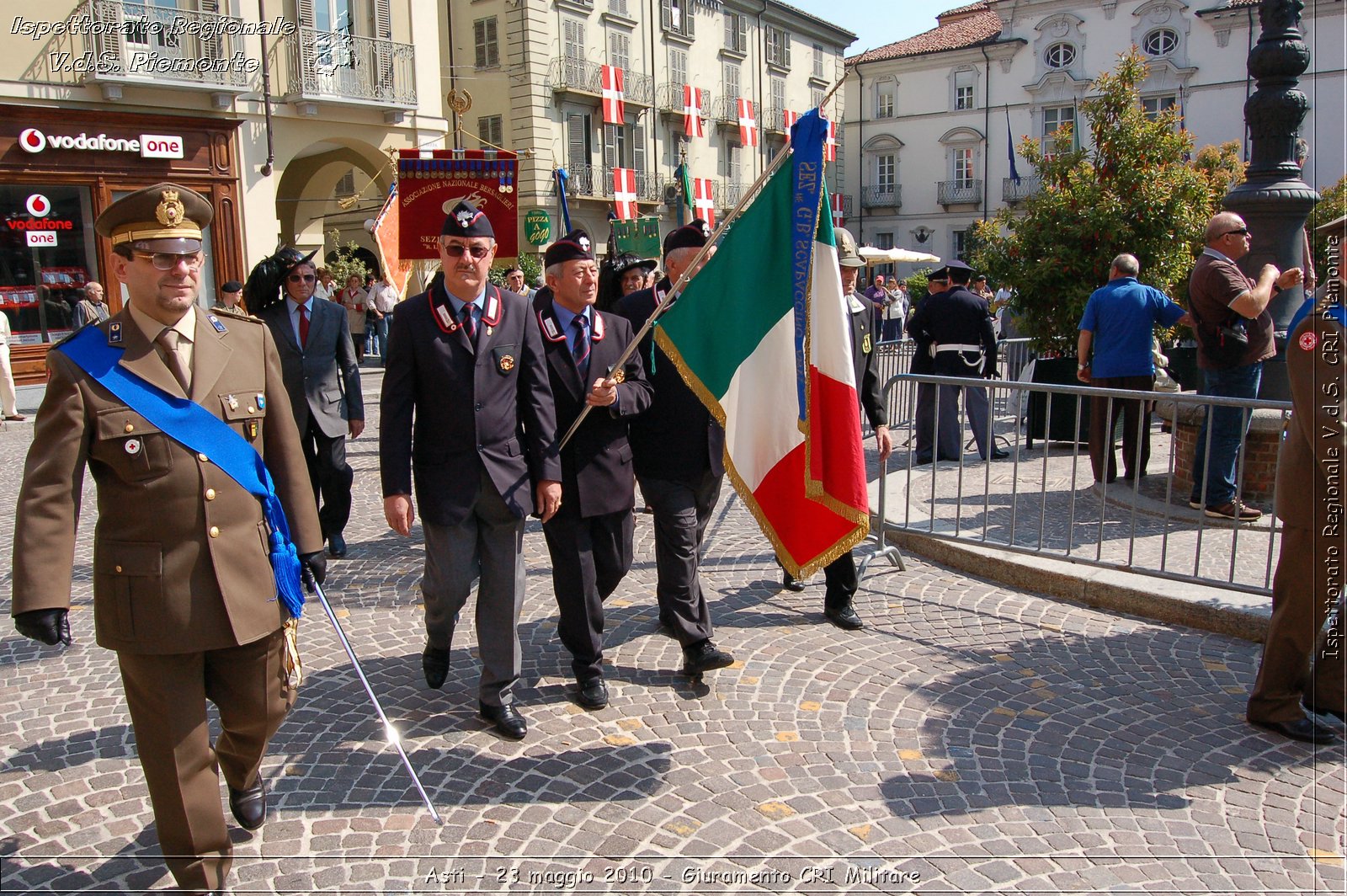 Asti - 23 maggio 2010 - Giuramento Solenne Corpo Militare della CRI  -  Croce Rossa Italiana - Ispettorato Regionale Volontari del Soccorso Piemonte