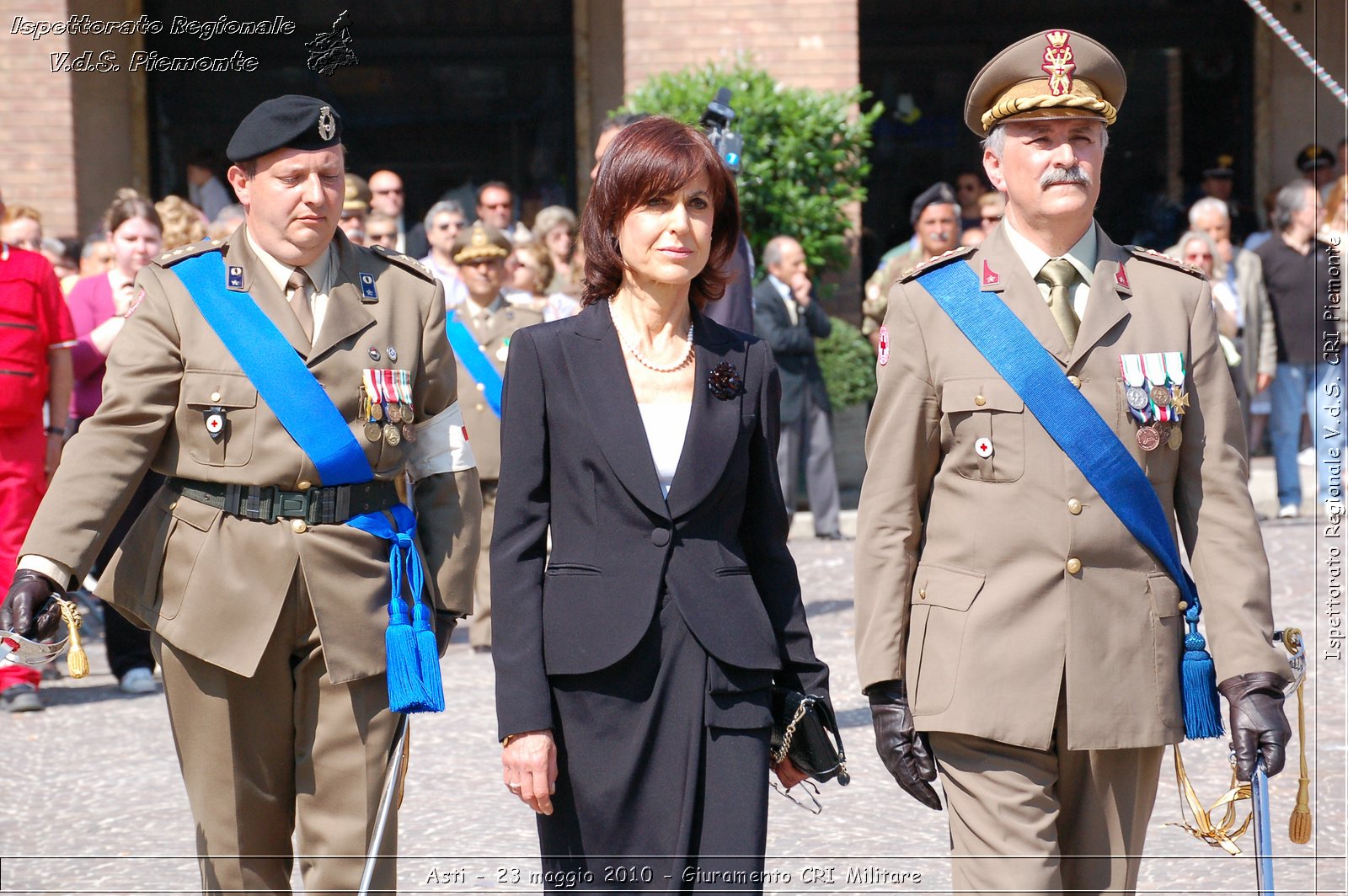 Asti - 23 maggio 2010 - Giuramento Solenne Corpo Militare della CRI  -  Croce Rossa Italiana - Ispettorato Regionale Volontari del Soccorso Piemonte