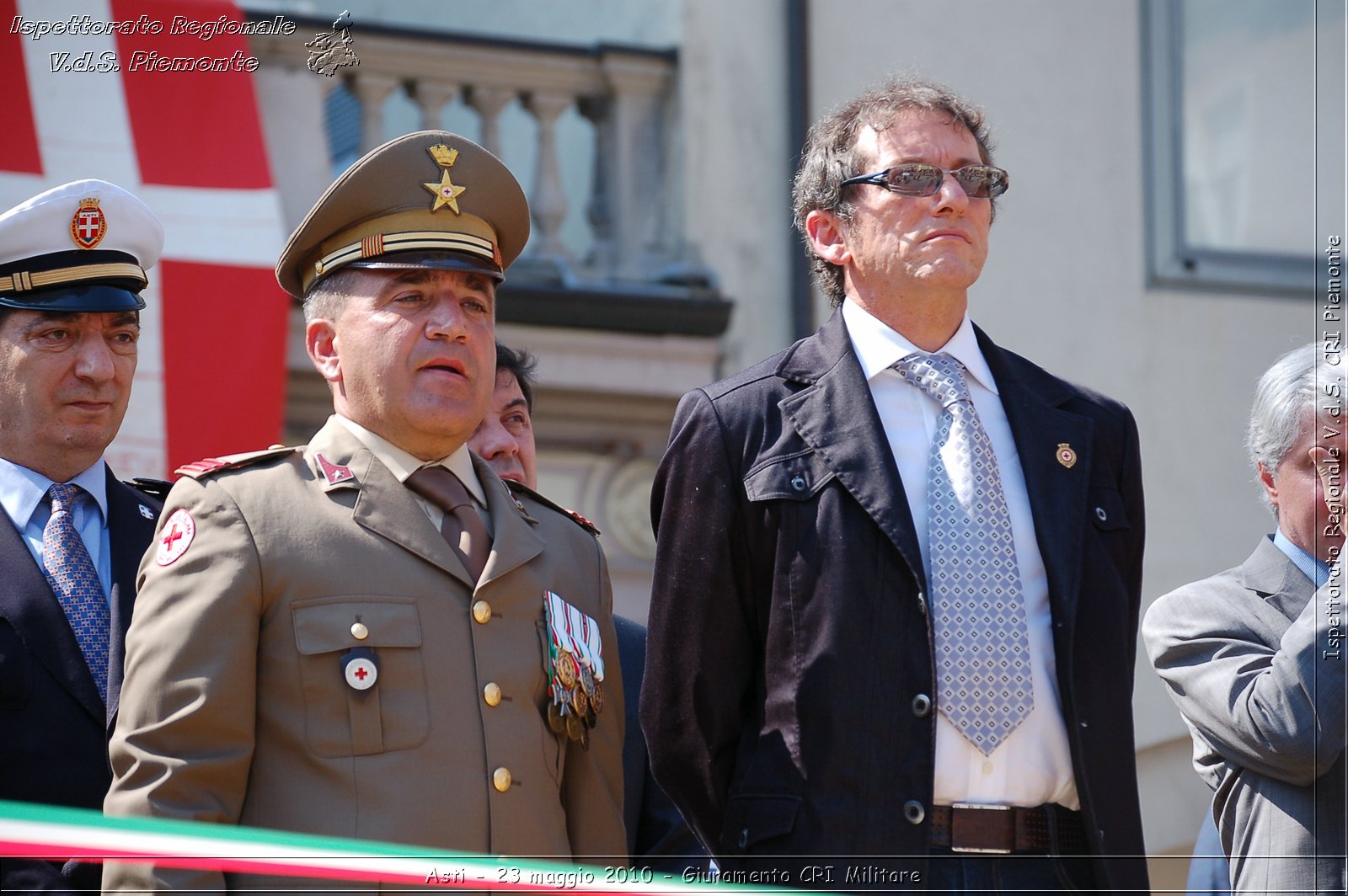 Asti - 23 maggio 2010 - Giuramento Solenne Corpo Militare della CRI  -  Croce Rossa Italiana - Ispettorato Regionale Volontari del Soccorso Piemonte