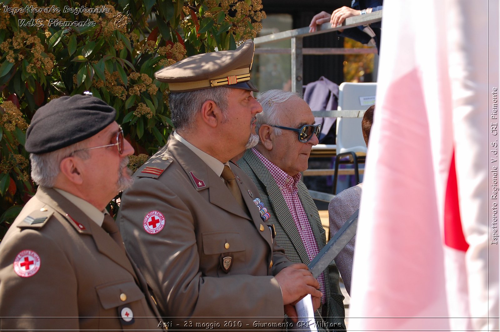 Asti - 23 maggio 2010 - Giuramento Solenne Corpo Militare della CRI  -  Croce Rossa Italiana - Ispettorato Regionale Volontari del Soccorso Piemonte