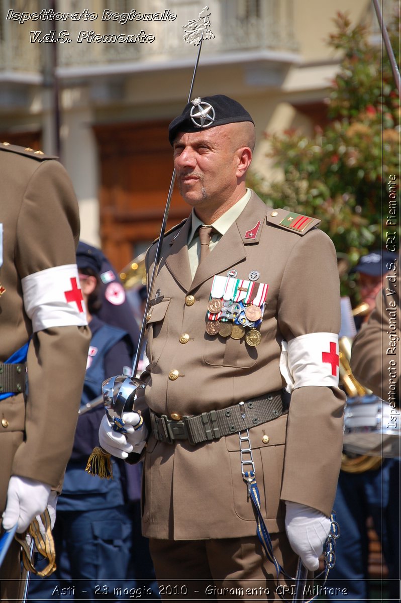 Asti - 23 maggio 2010 - Giuramento Solenne Corpo Militare della CRI  -  Croce Rossa Italiana - Ispettorato Regionale Volontari del Soccorso Piemonte