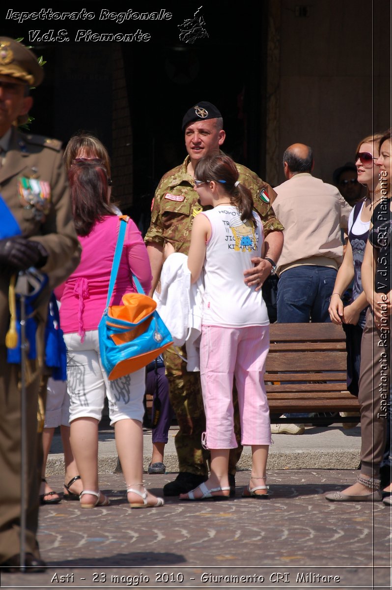 Asti - 23 maggio 2010 - Giuramento Solenne Corpo Militare della CRI  -  Croce Rossa Italiana - Ispettorato Regionale Volontari del Soccorso Piemonte
