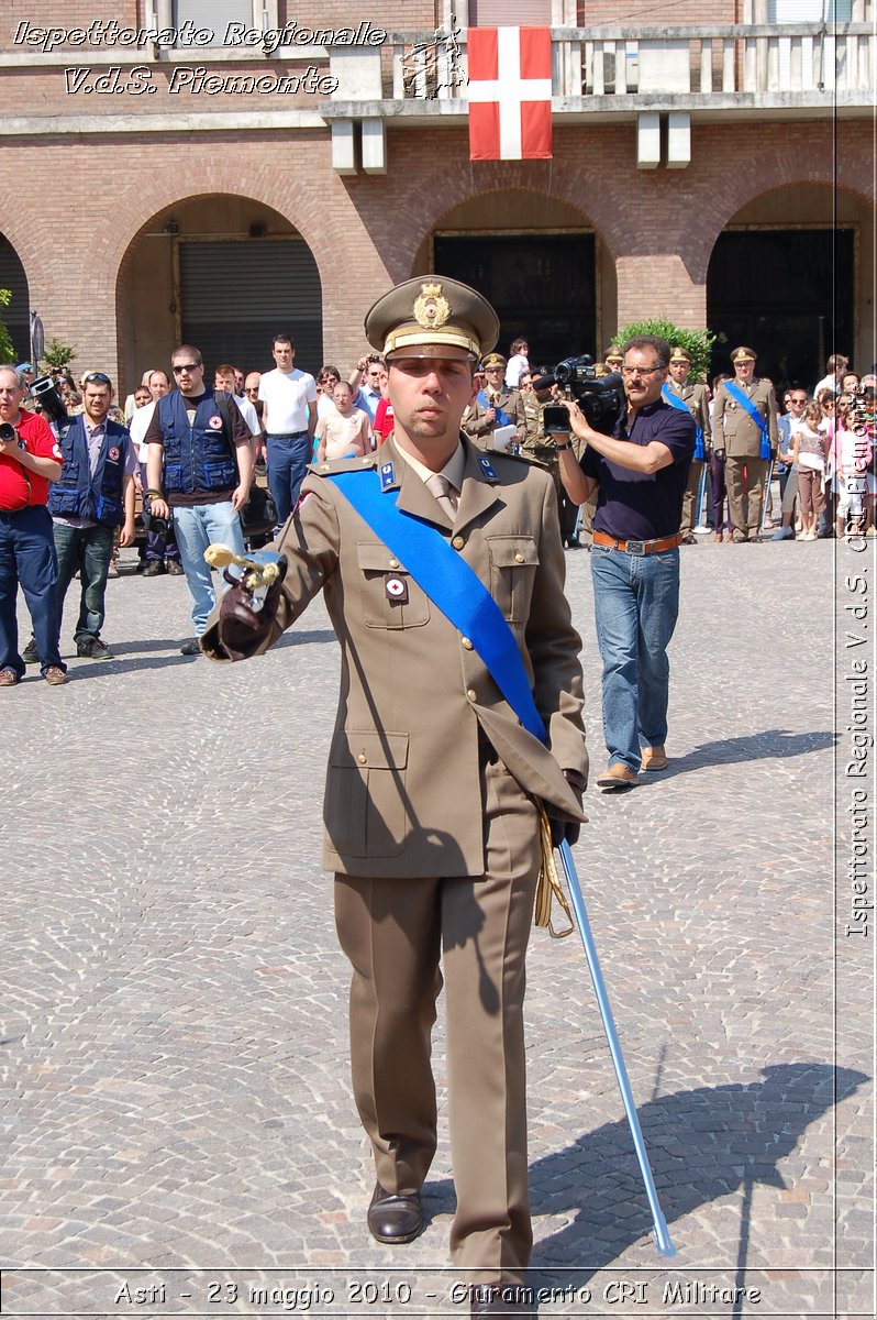 Asti - 23 maggio 2010 - Giuramento Solenne Corpo Militare della CRI  -  Croce Rossa Italiana - Ispettorato Regionale Volontari del Soccorso Piemonte