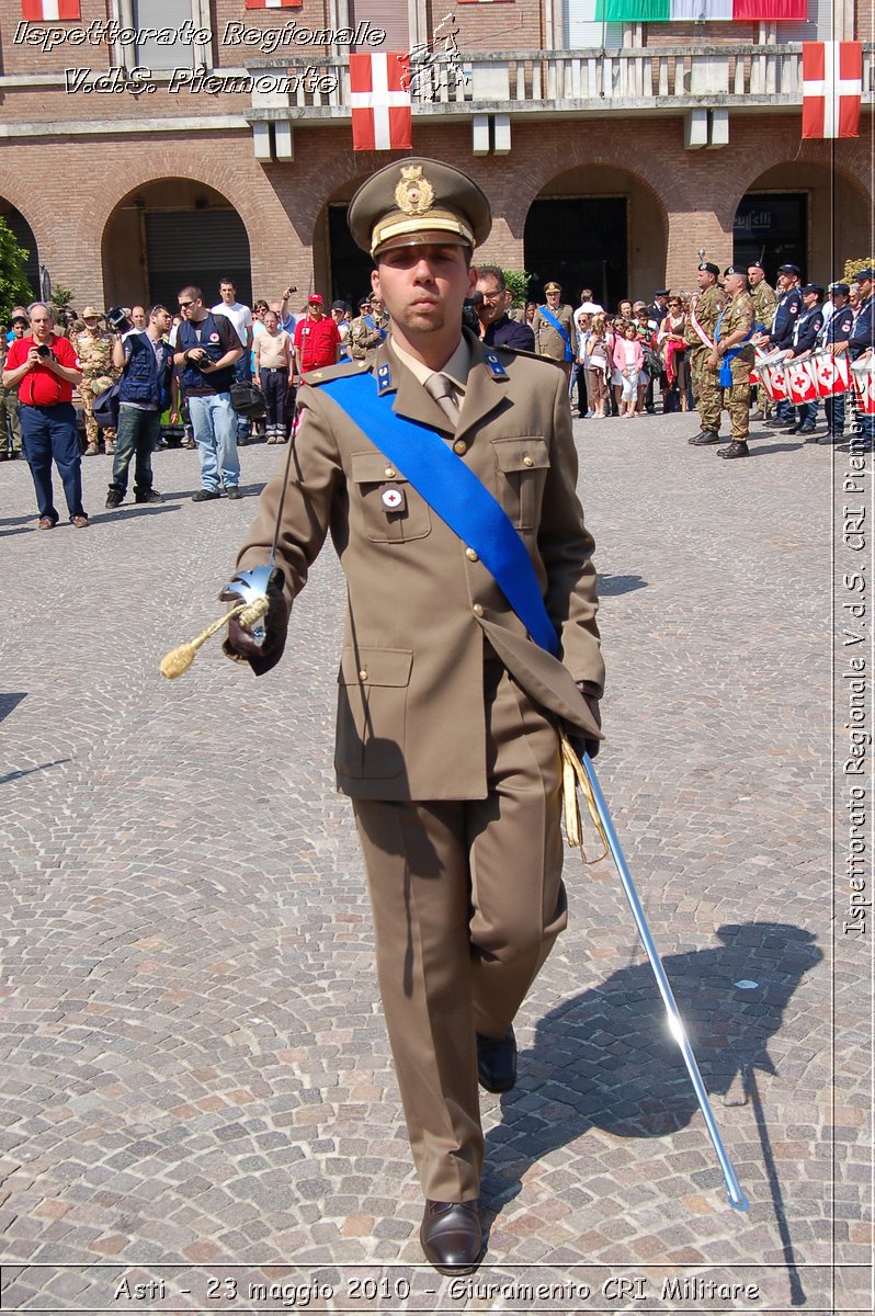 Asti - 23 maggio 2010 - Giuramento Solenne Corpo Militare della CRI  -  Croce Rossa Italiana - Ispettorato Regionale Volontari del Soccorso Piemonte