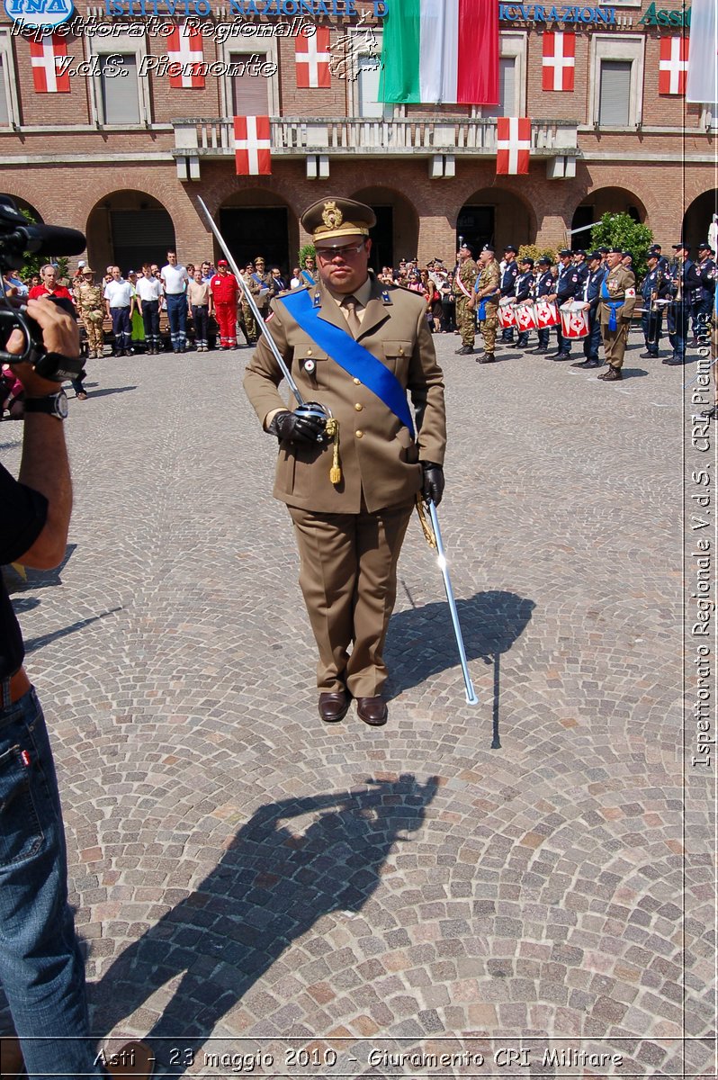 Asti - 23 maggio 2010 - Giuramento Solenne Corpo Militare della CRI  -  Croce Rossa Italiana - Ispettorato Regionale Volontari del Soccorso Piemonte