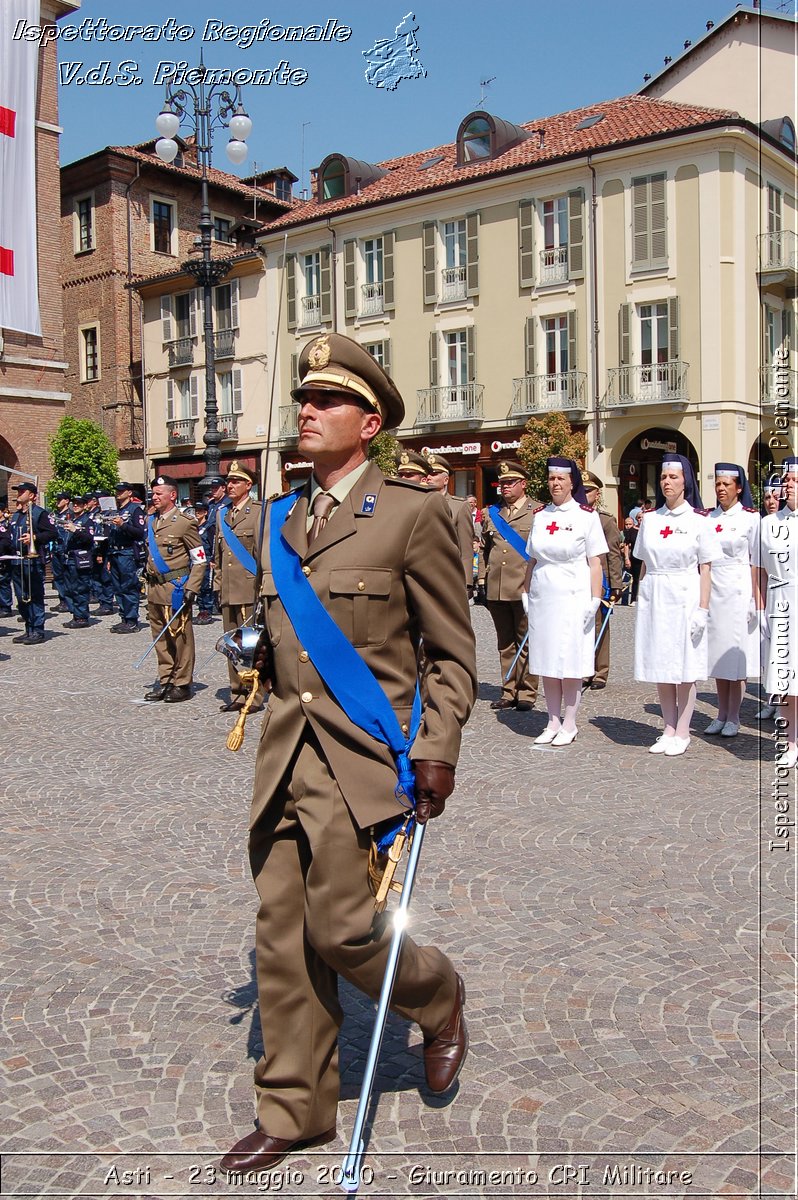 Asti - 23 maggio 2010 - Giuramento Solenne Corpo Militare della CRI  -  Croce Rossa Italiana - Ispettorato Regionale Volontari del Soccorso Piemonte