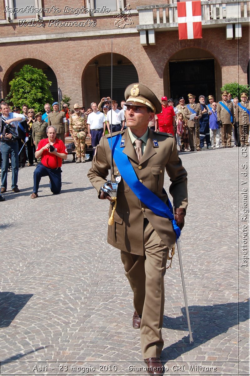 Asti - 23 maggio 2010 - Giuramento Solenne Corpo Militare della CRI  -  Croce Rossa Italiana - Ispettorato Regionale Volontari del Soccorso Piemonte