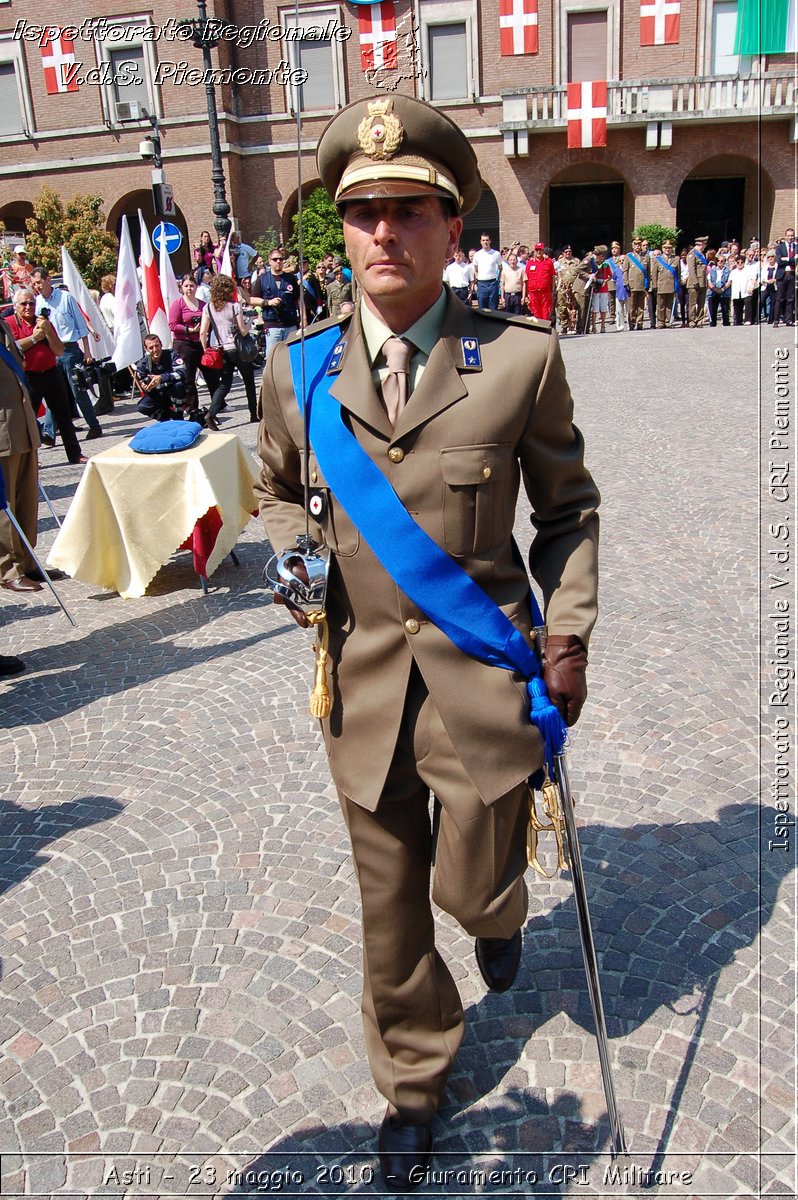 Asti - 23 maggio 2010 - Giuramento Solenne Corpo Militare della CRI  -  Croce Rossa Italiana - Ispettorato Regionale Volontari del Soccorso Piemonte