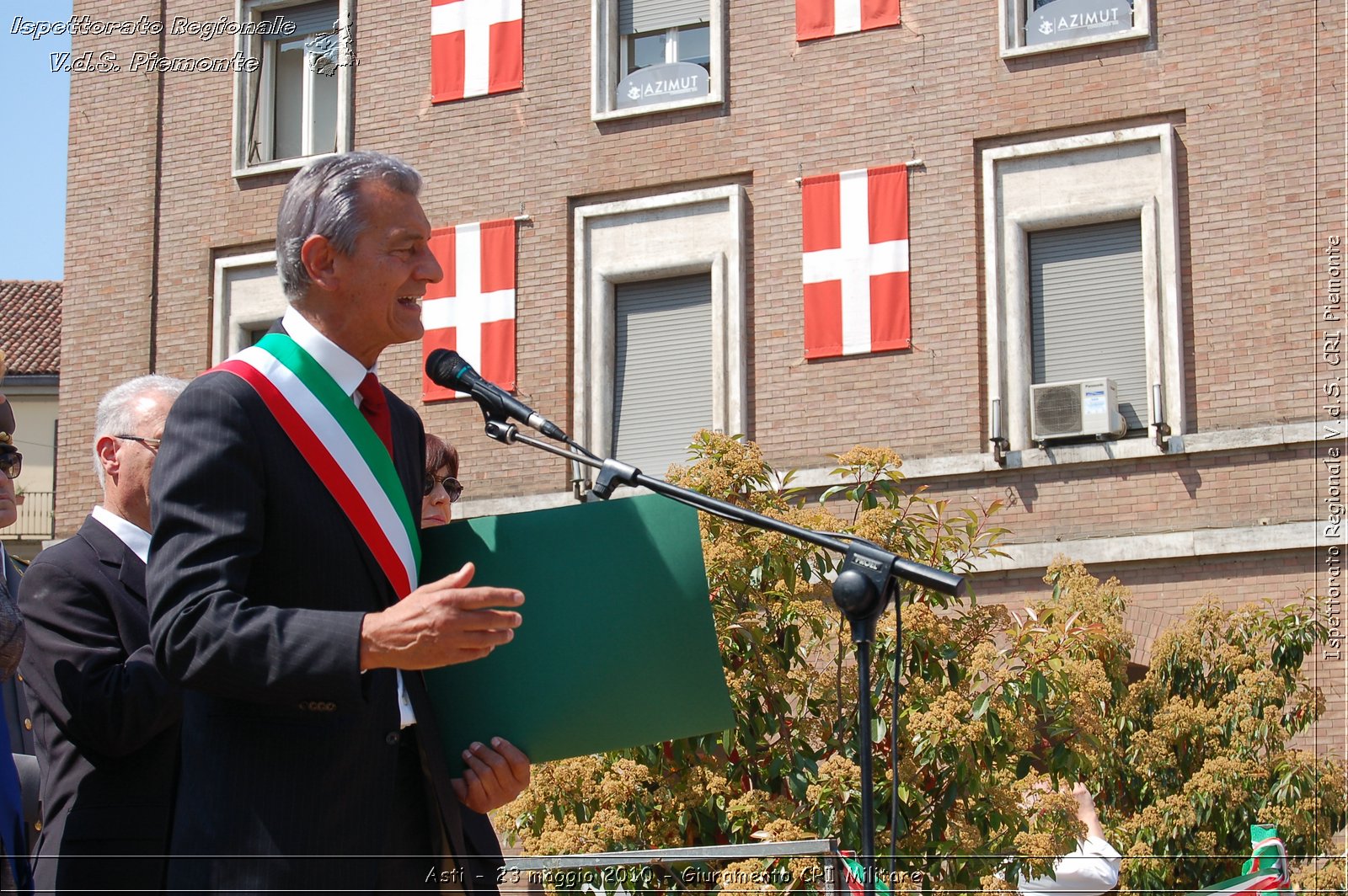 Asti - 23 maggio 2010 - Giuramento Solenne Corpo Militare della CRI  -  Croce Rossa Italiana - Ispettorato Regionale Volontari del Soccorso Piemonte