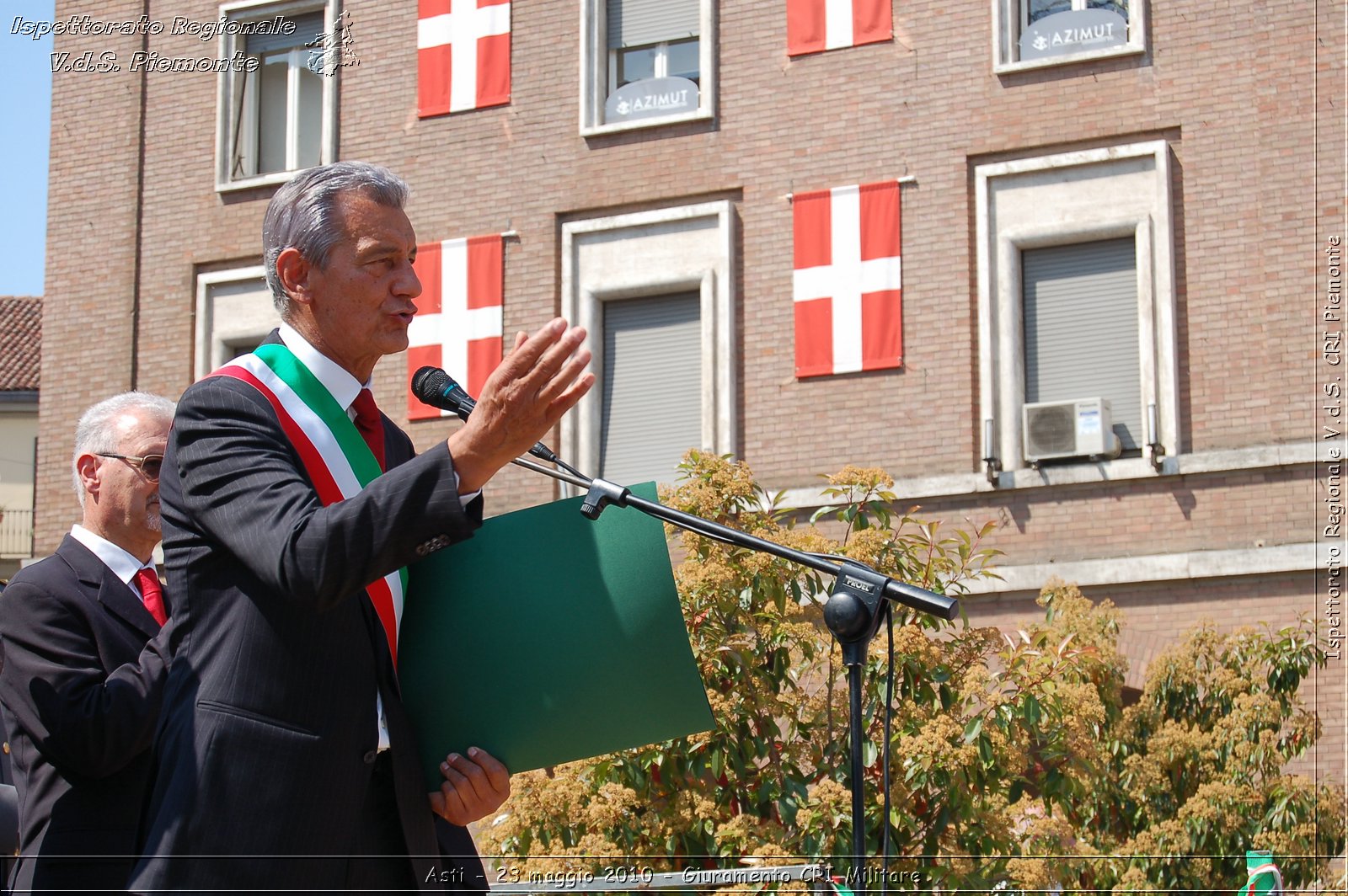 Asti - 23 maggio 2010 - Giuramento Solenne Corpo Militare della CRI  -  Croce Rossa Italiana - Ispettorato Regionale Volontari del Soccorso Piemonte