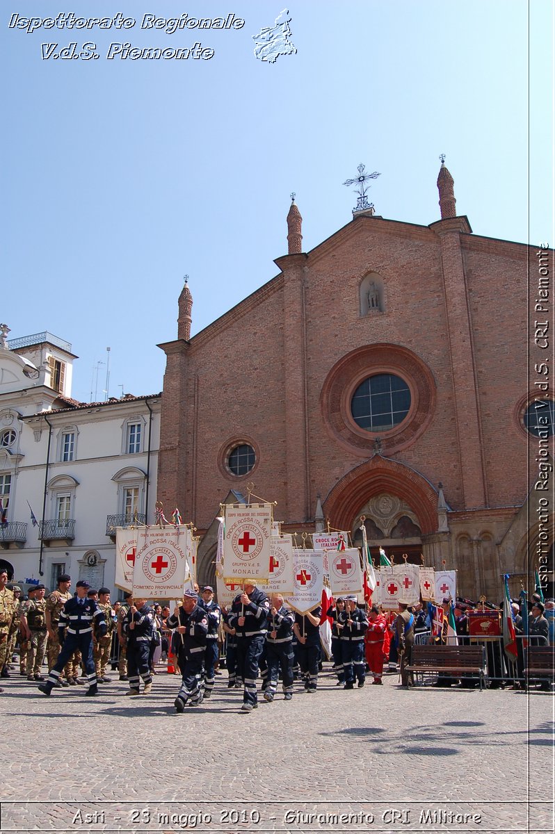 Asti - 23 maggio 2010 - Giuramento Solenne Corpo Militare della CRI  -  Croce Rossa Italiana - Ispettorato Regionale Volontari del Soccorso Piemonte