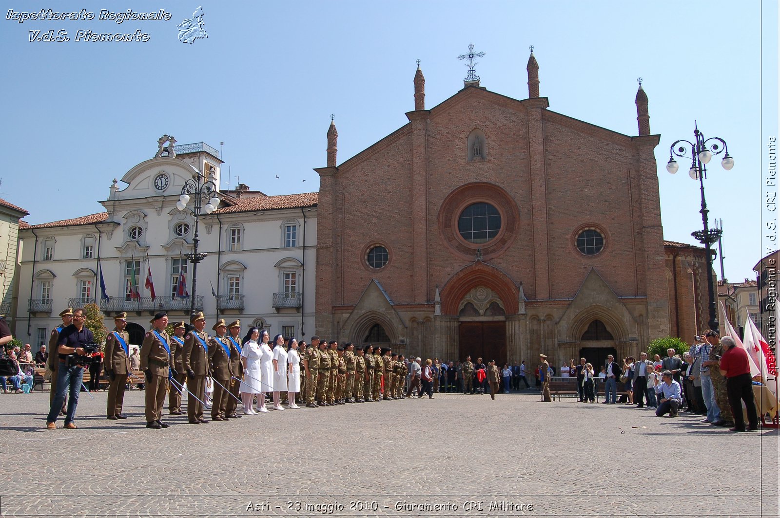 Asti - 23 maggio 2010 - Giuramento Solenne Corpo Militare della CRI  -  Croce Rossa Italiana - Ispettorato Regionale Volontari del Soccorso Piemonte