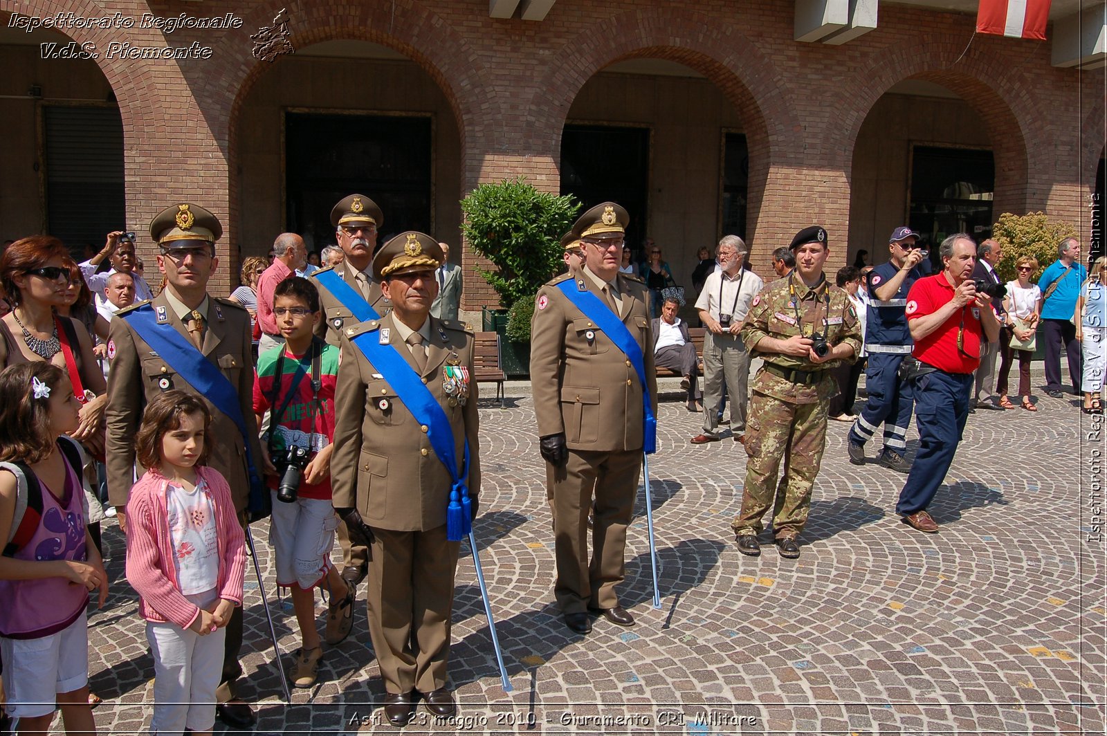 Asti - 23 maggio 2010 - Giuramento Solenne Corpo Militare della CRI  -  Croce Rossa Italiana - Ispettorato Regionale Volontari del Soccorso Piemonte