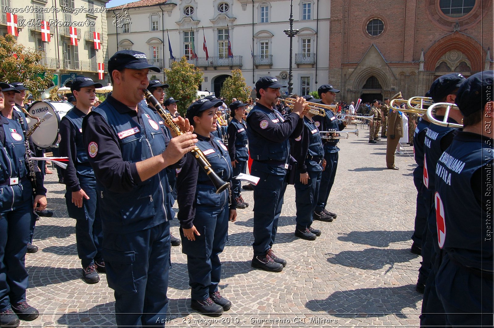 Asti - 23 maggio 2010 - Giuramento Solenne Corpo Militare della CRI  -  Croce Rossa Italiana - Ispettorato Regionale Volontari del Soccorso Piemonte