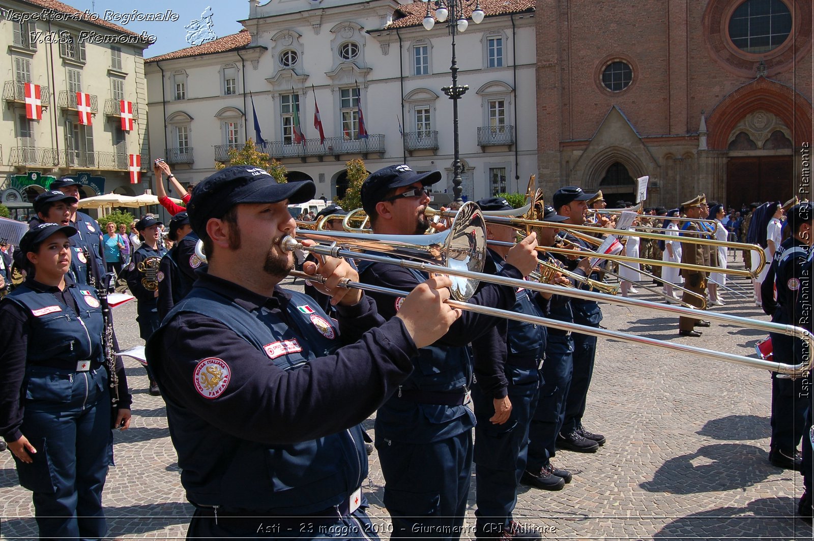 Asti - 23 maggio 2010 - Giuramento Solenne Corpo Militare della CRI  -  Croce Rossa Italiana - Ispettorato Regionale Volontari del Soccorso Piemonte