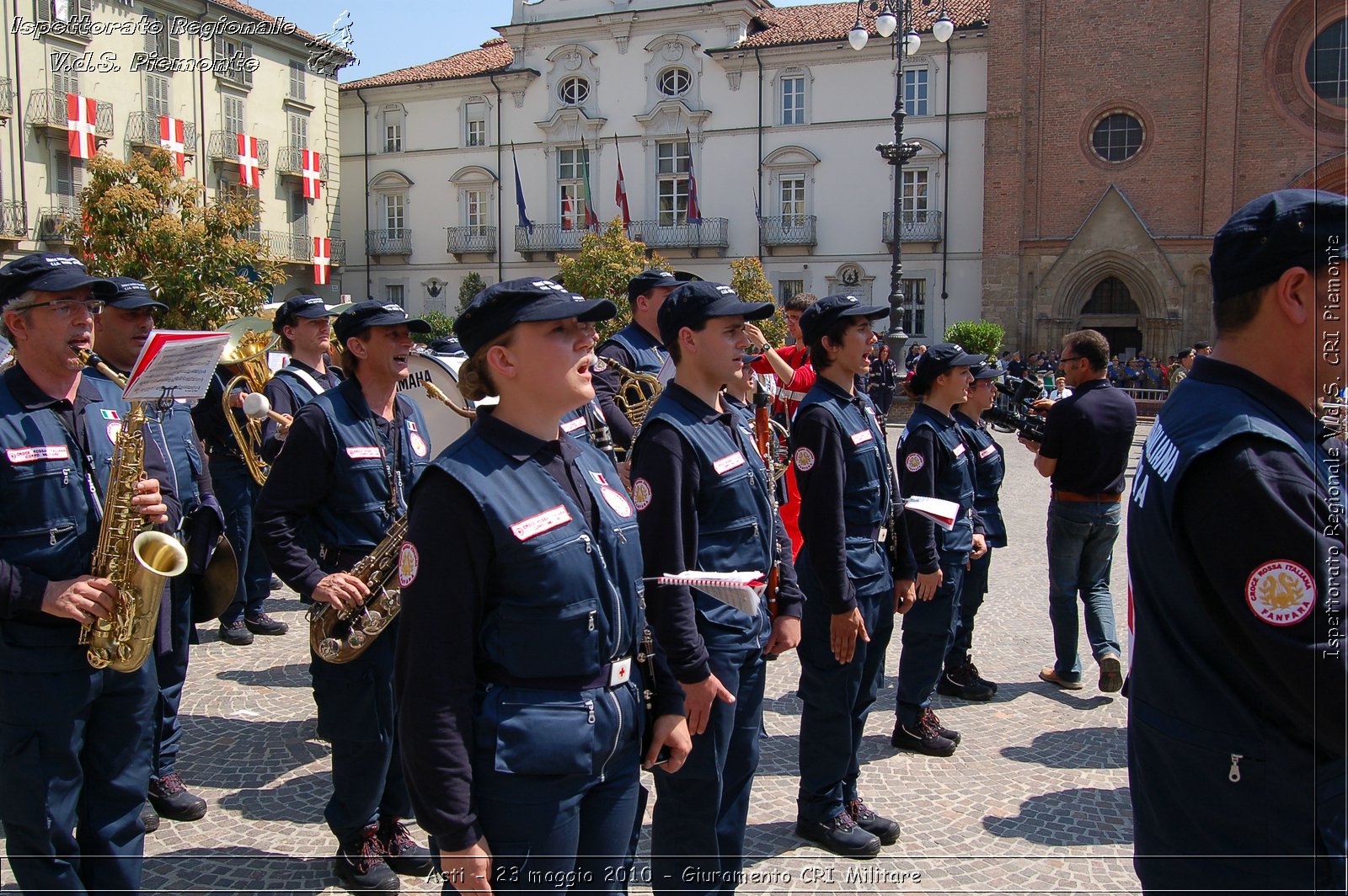 Asti - 23 maggio 2010 - Giuramento Solenne Corpo Militare della CRI  -  Croce Rossa Italiana - Ispettorato Regionale Volontari del Soccorso Piemonte