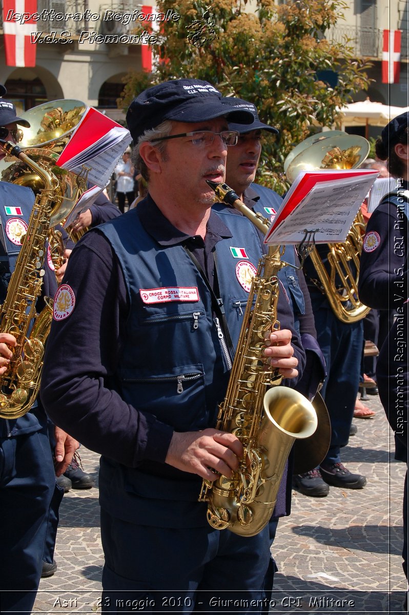 Asti - 23 maggio 2010 - Giuramento Solenne Corpo Militare della CRI  -  Croce Rossa Italiana - Ispettorato Regionale Volontari del Soccorso Piemonte