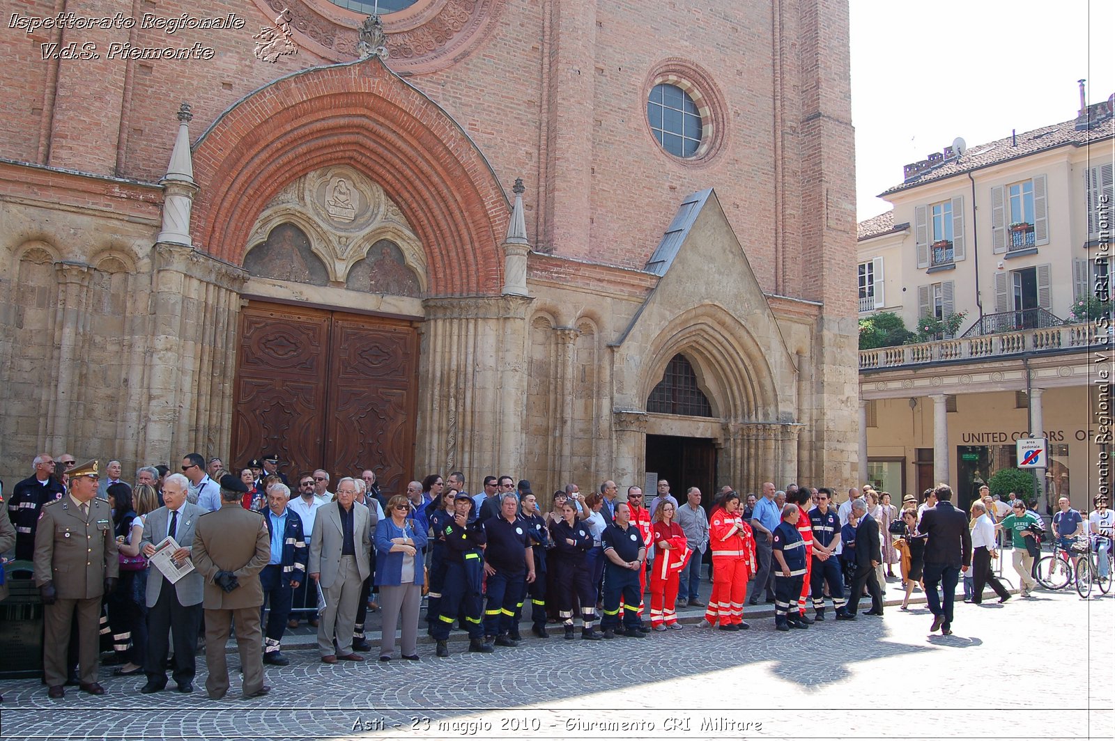 Asti - 23 maggio 2010 - Giuramento Solenne Corpo Militare della CRI  -  Croce Rossa Italiana - Ispettorato Regionale Volontari del Soccorso Piemonte