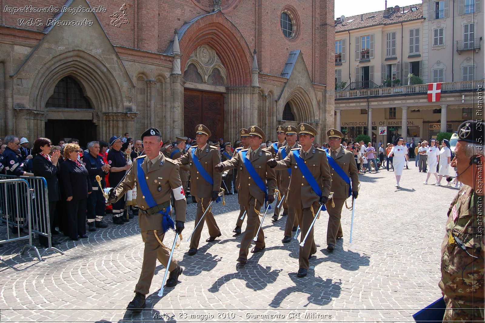 Asti - 23 maggio 2010 - Giuramento Solenne Corpo Militare della CRI  -  Croce Rossa Italiana - Ispettorato Regionale Volontari del Soccorso Piemonte