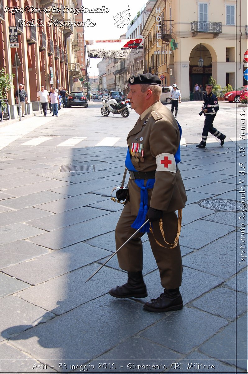 Asti - 23 maggio 2010 - Giuramento Solenne Corpo Militare della CRI  -  Croce Rossa Italiana - Ispettorato Regionale Volontari del Soccorso Piemonte