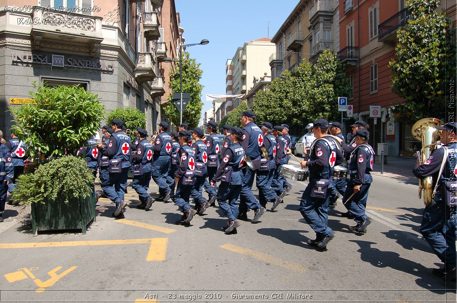 Asti - 23 maggio 2010 - Giuramento Solenne Corpo Militare della CRI  -  Croce Rossa Italiana - Ispettorato Regionale Volontari del Soccorso Piemonte