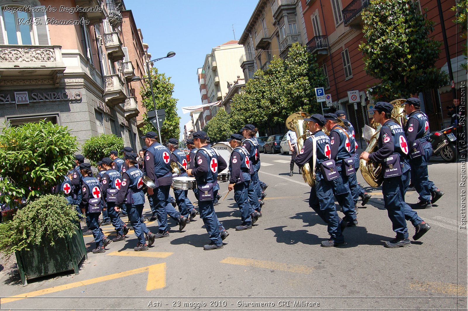 Asti - 23 maggio 2010 - Giuramento Solenne Corpo Militare della CRI  -  Croce Rossa Italiana - Ispettorato Regionale Volontari del Soccorso Piemonte